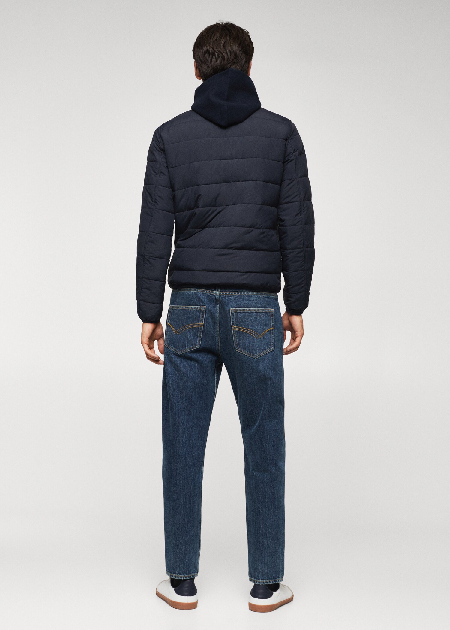 Jaqueta embuatada water repellent - Revers de l'article
