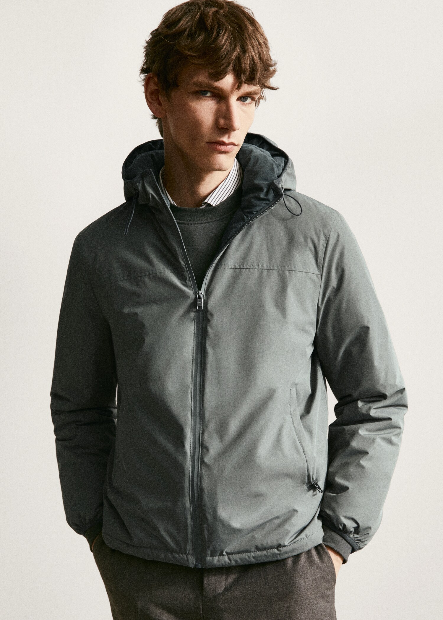 Jaqueta impermeable caputxa - Detall de l'article 5
