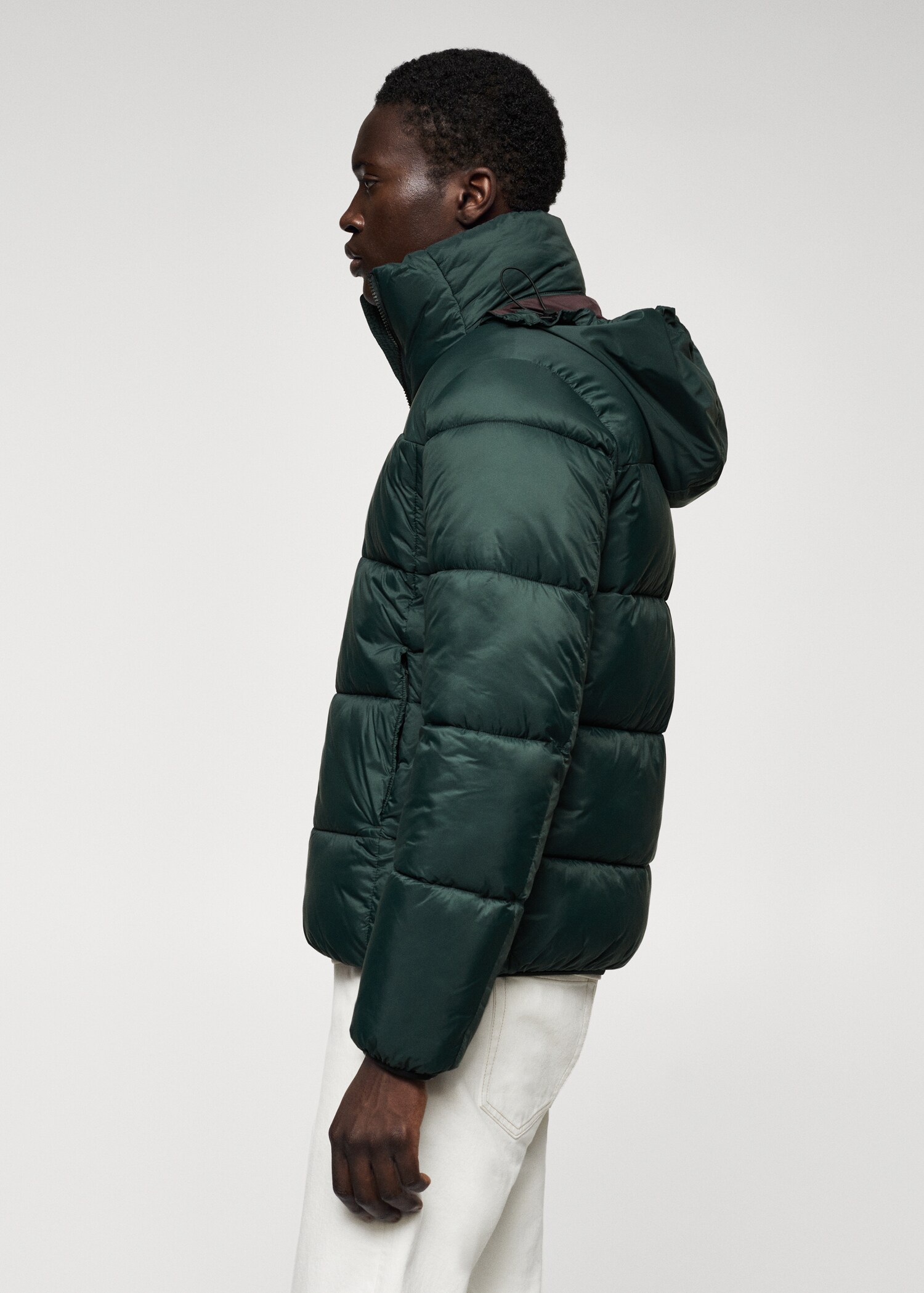 Hooded Water-Repellent Anorak - Details of the article 4