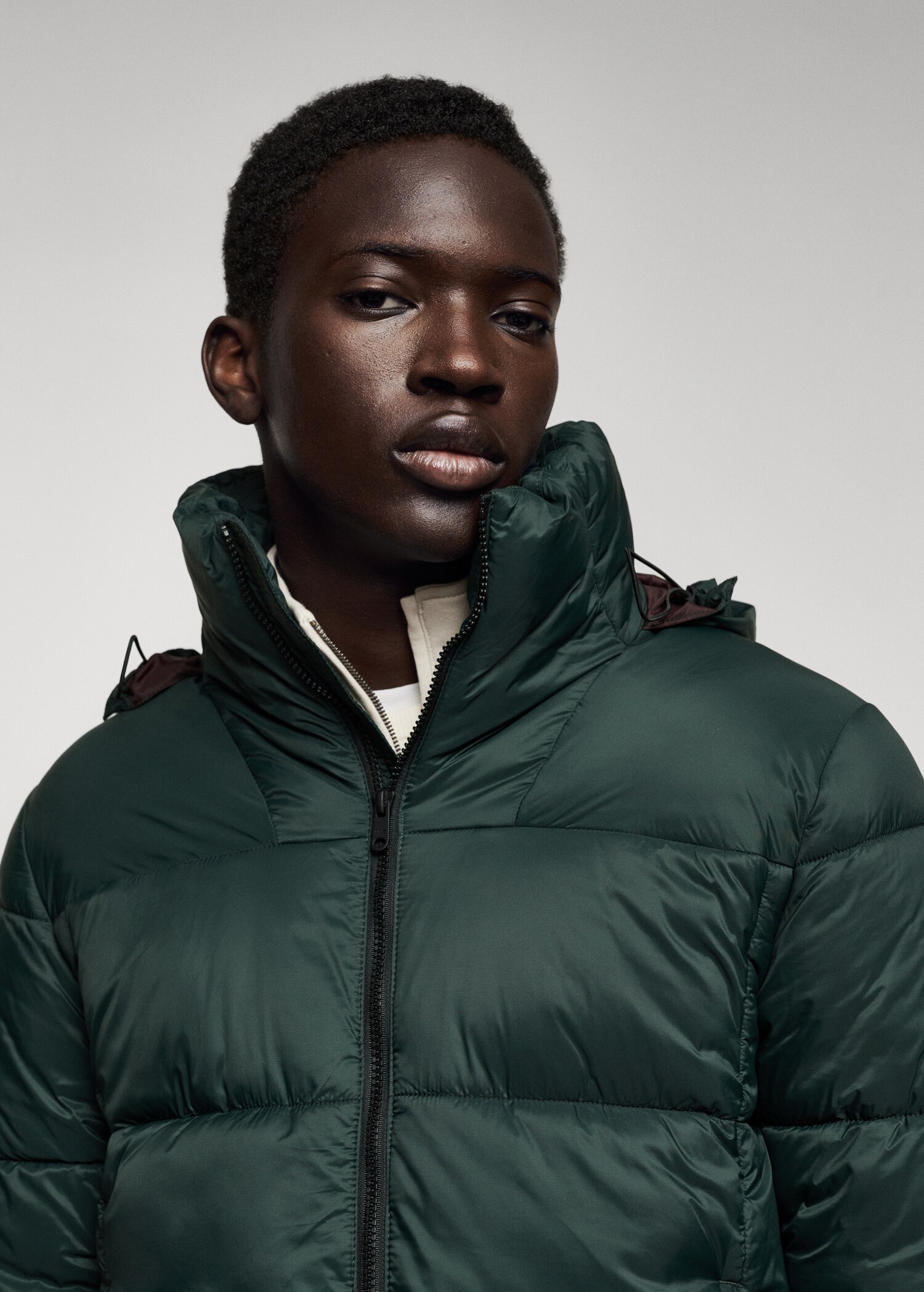 Hooded Water-Repellent Anorak - Details of the article 6