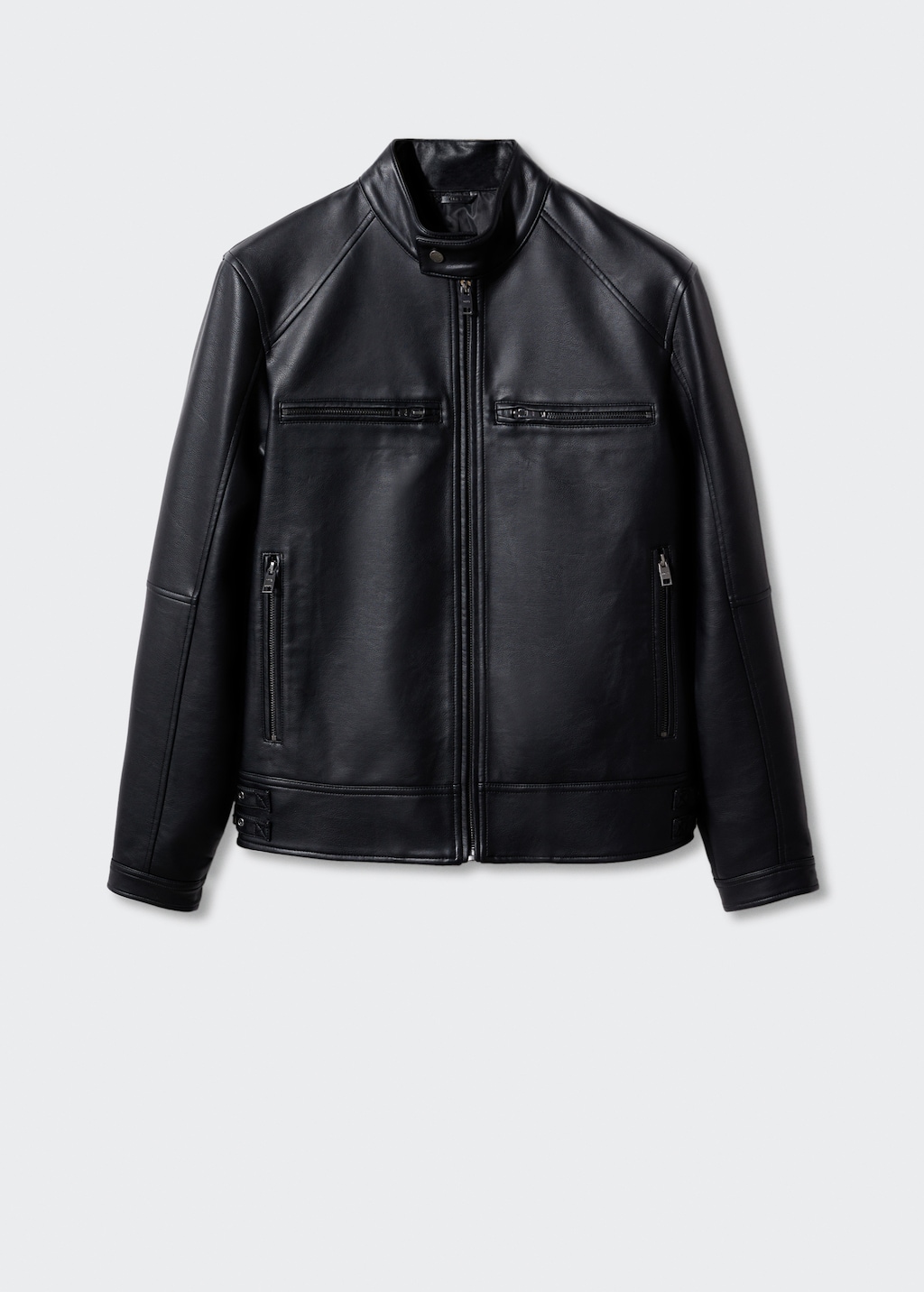 Faux leather jacket Men MANGO OUTLET United Kingdom