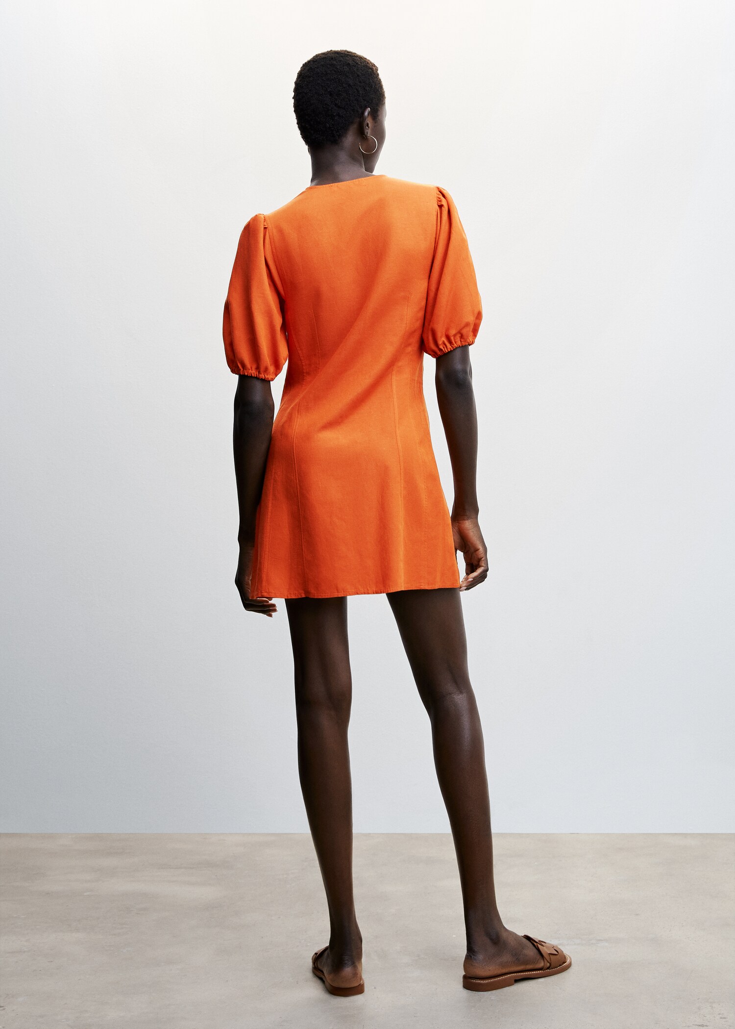 Robe manches bouffantes - Verso de l’article