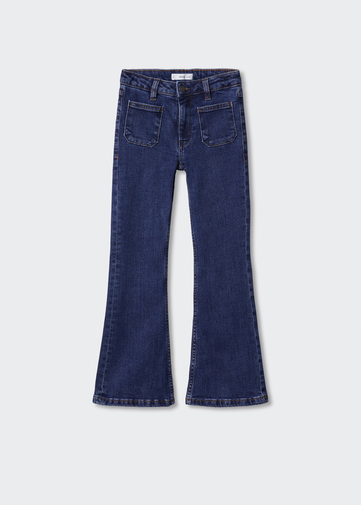Flared jeans with pocket - Article without model