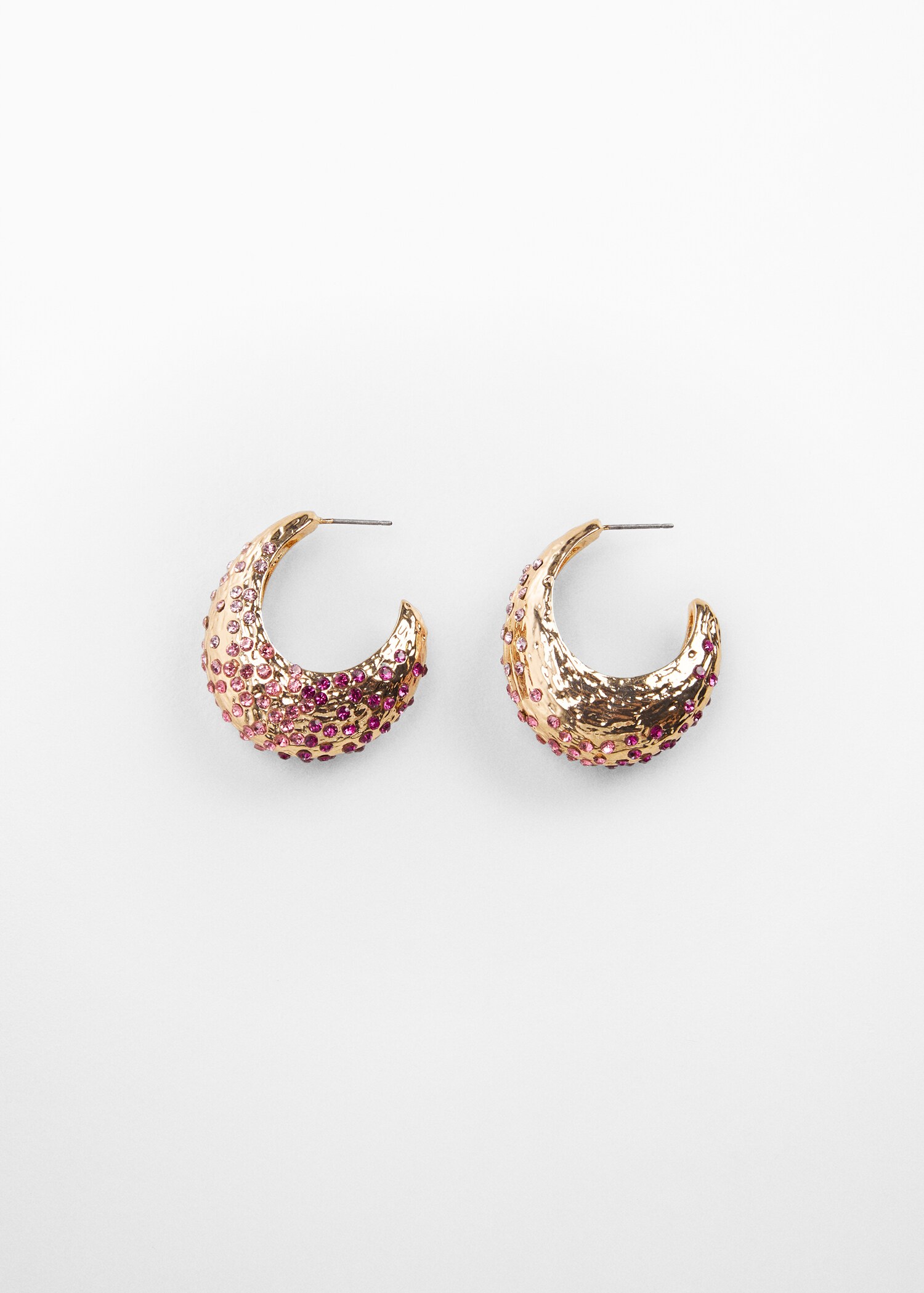 Rhinestone crystal earrings - Article without model