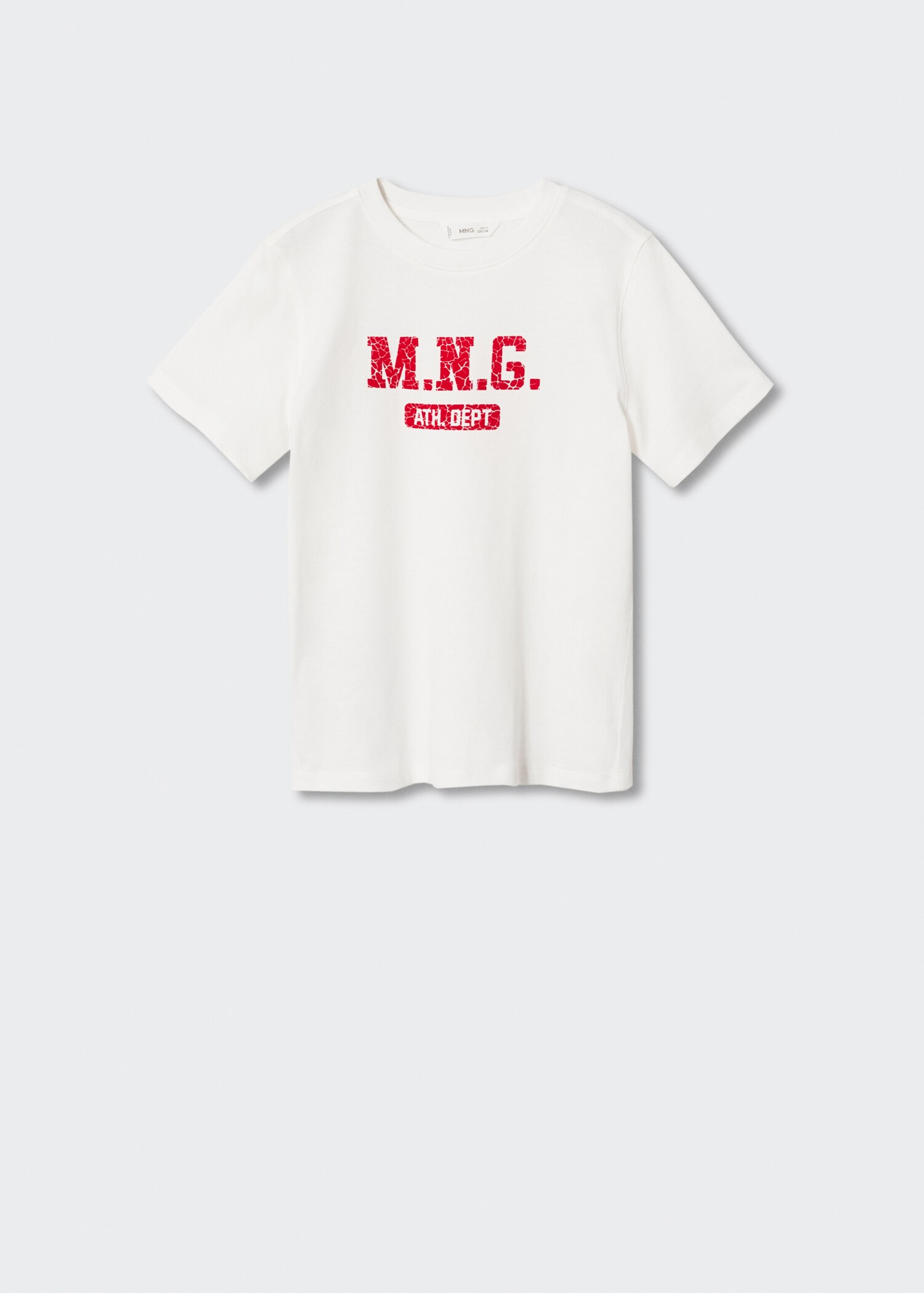 Bedrukt T-shirt met korte mouwen - Artikel zonder model