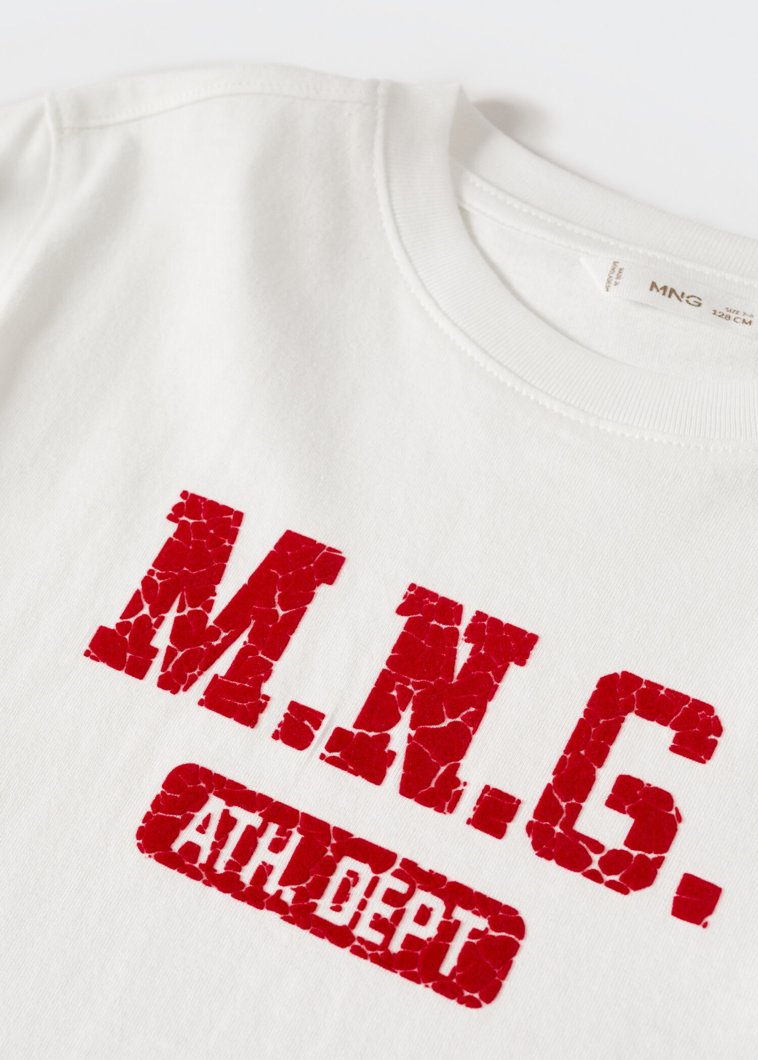 Bedrukt T-shirt met korte mouwen - Detail van het artikel 8