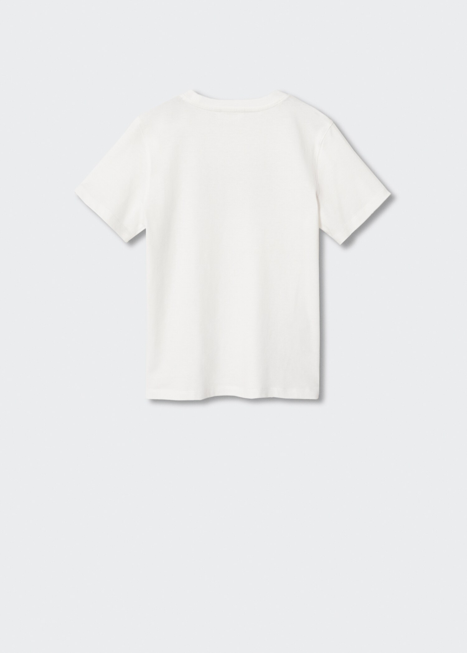 Bedrukt T-shirt met korte mouwen - Achterkant van het artikel