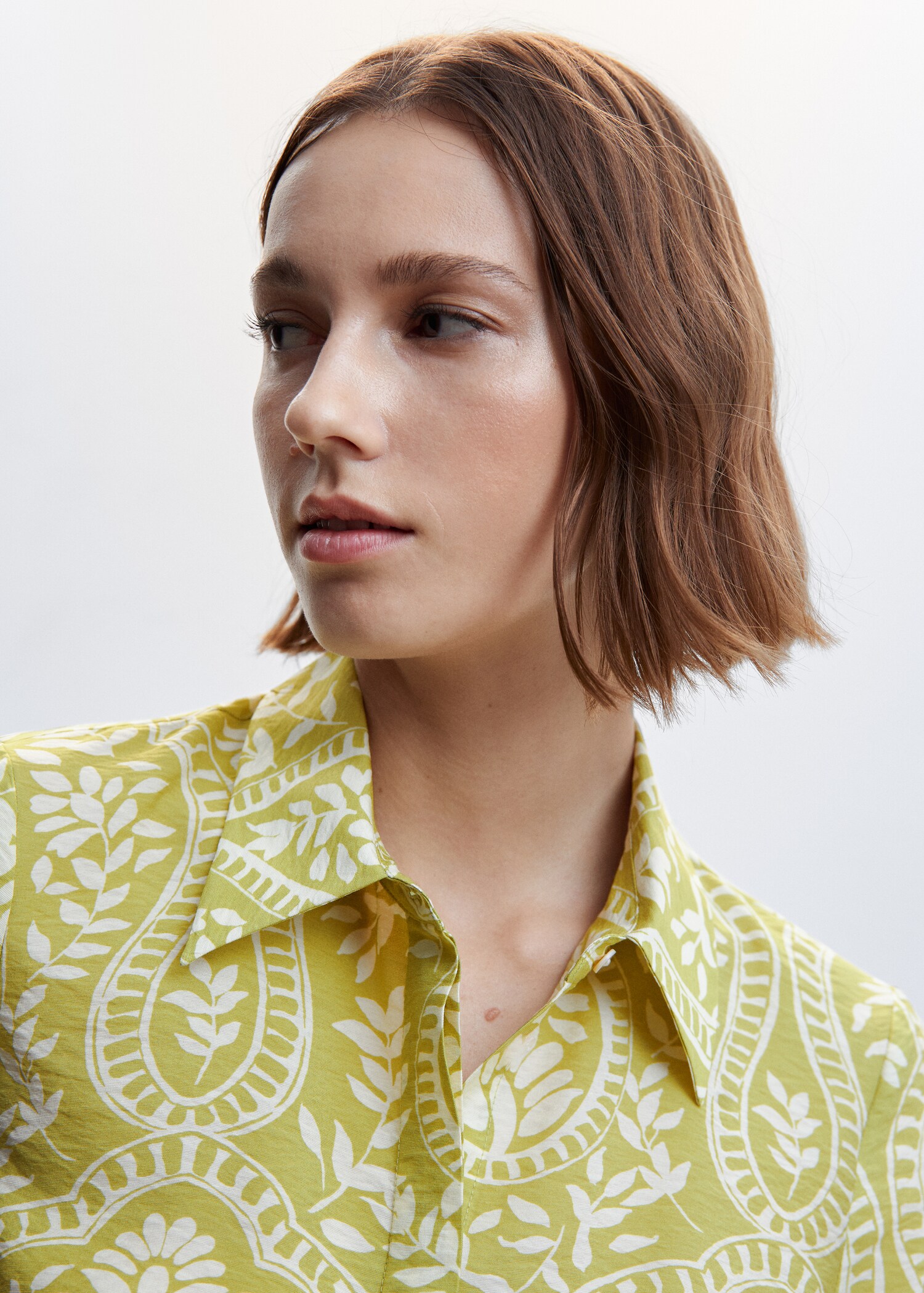 Knot printed shirt - Details of the article 1