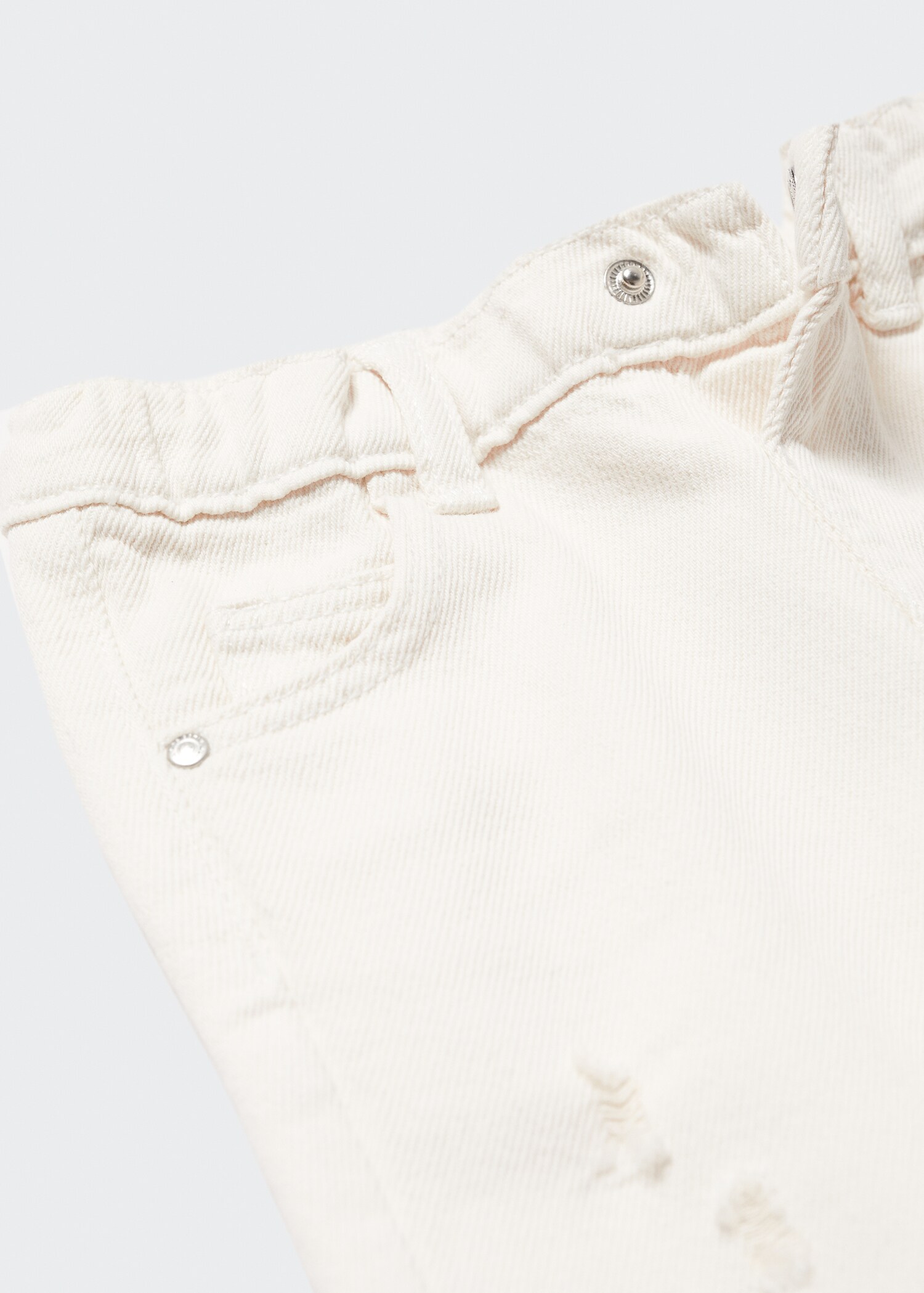 Drawstring waist jeans - Details of the article 8