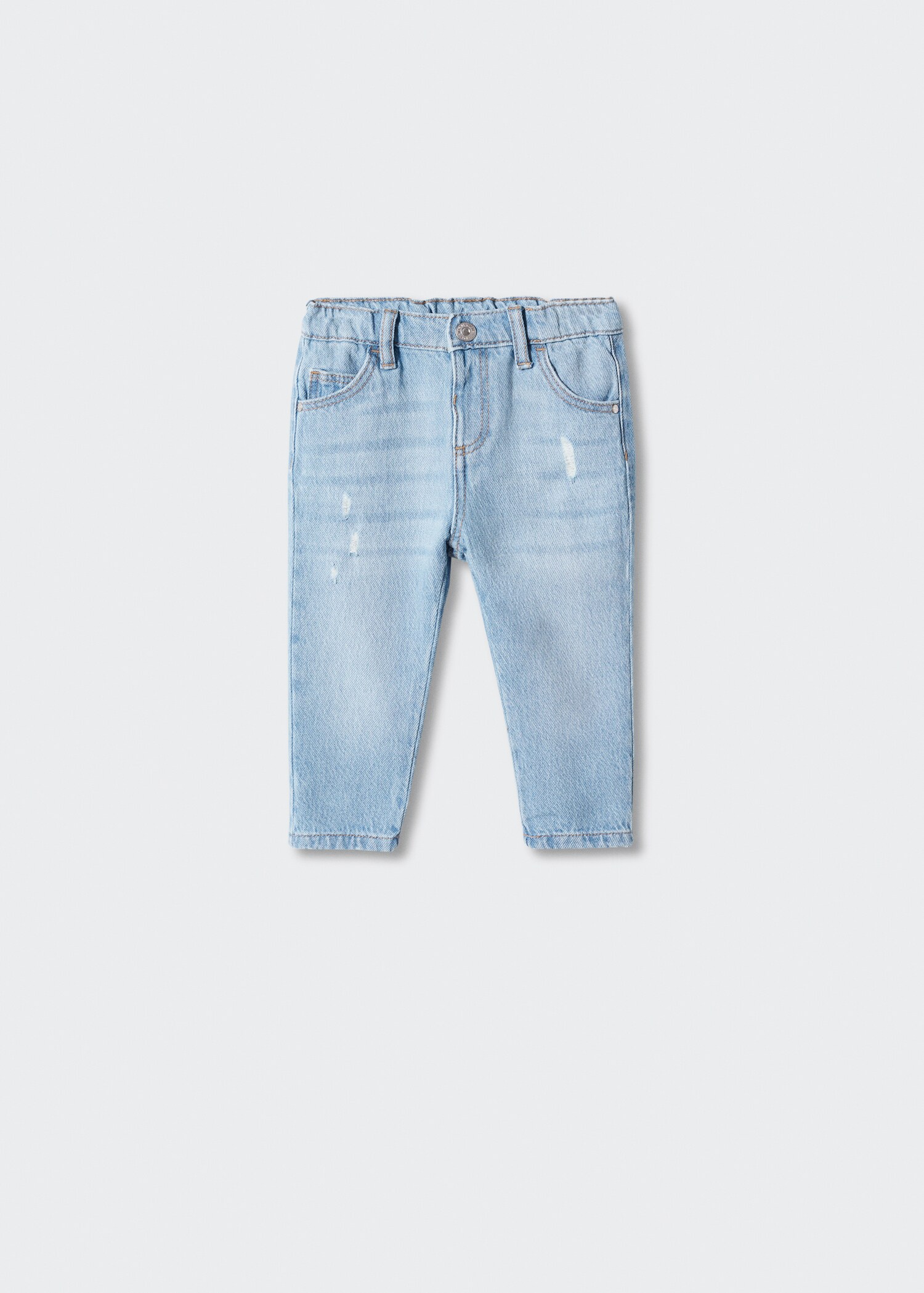 Drawstring waist jeans - Article without model