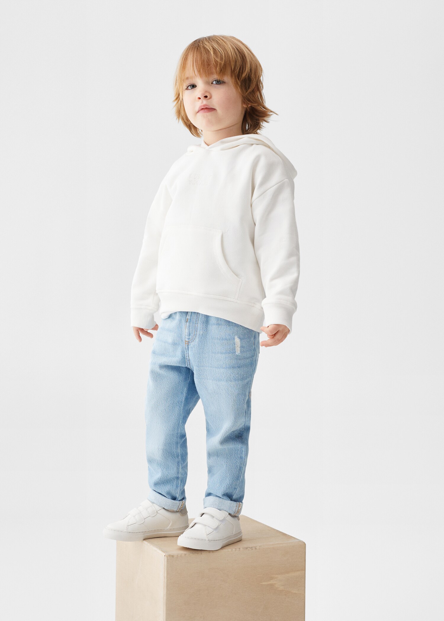 Drawstring waist jeans - Details of the article 2