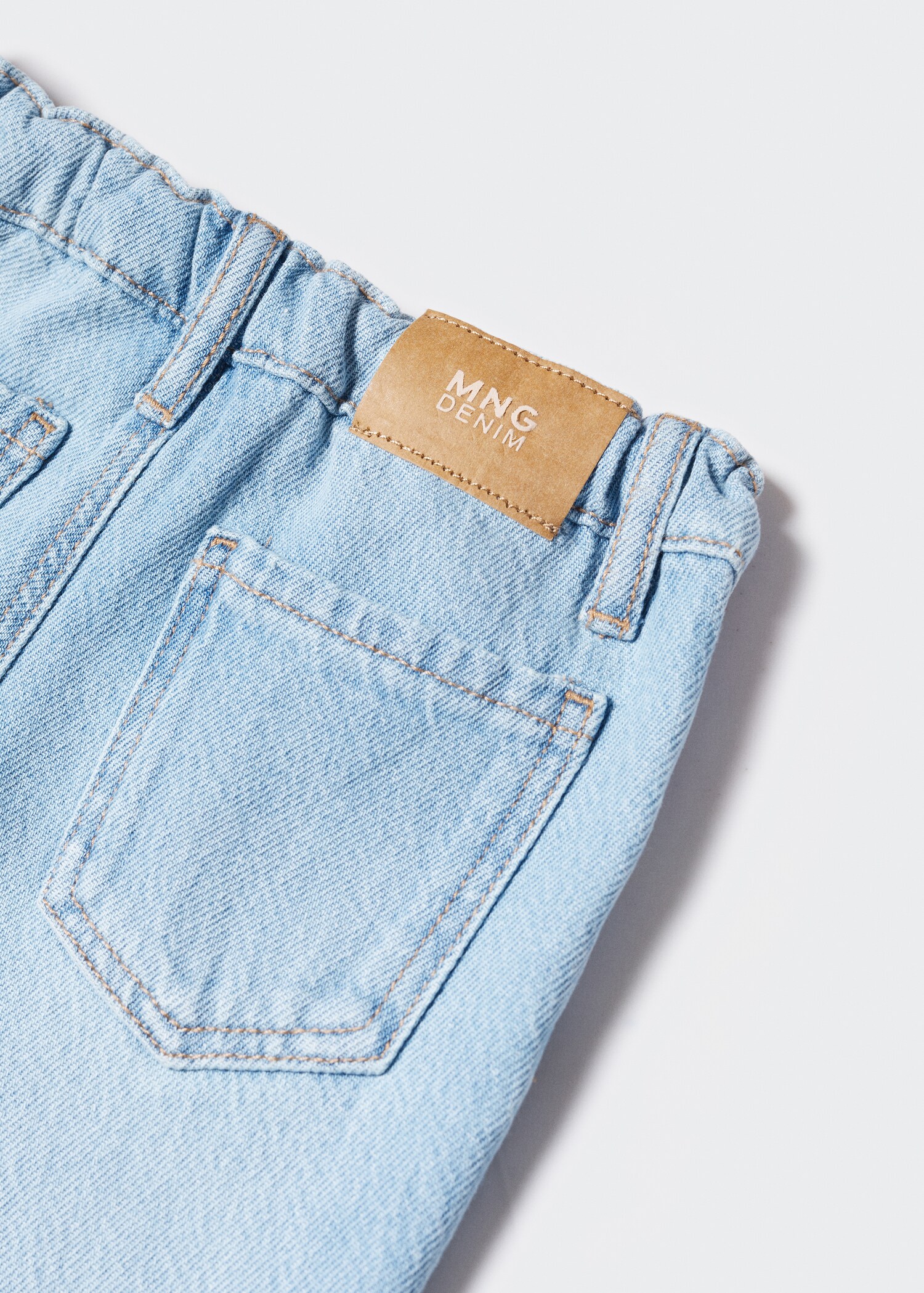 Drawstring waist jeans - Details of the article 8