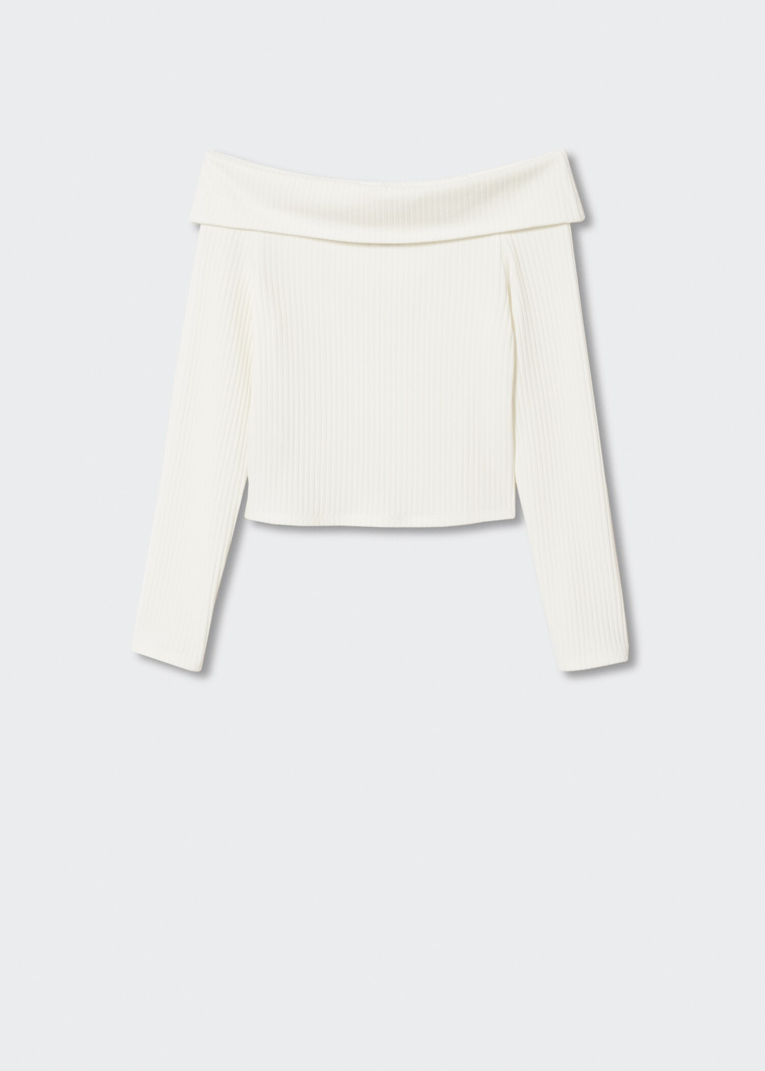 Boat neck t-shirt - Article without model
