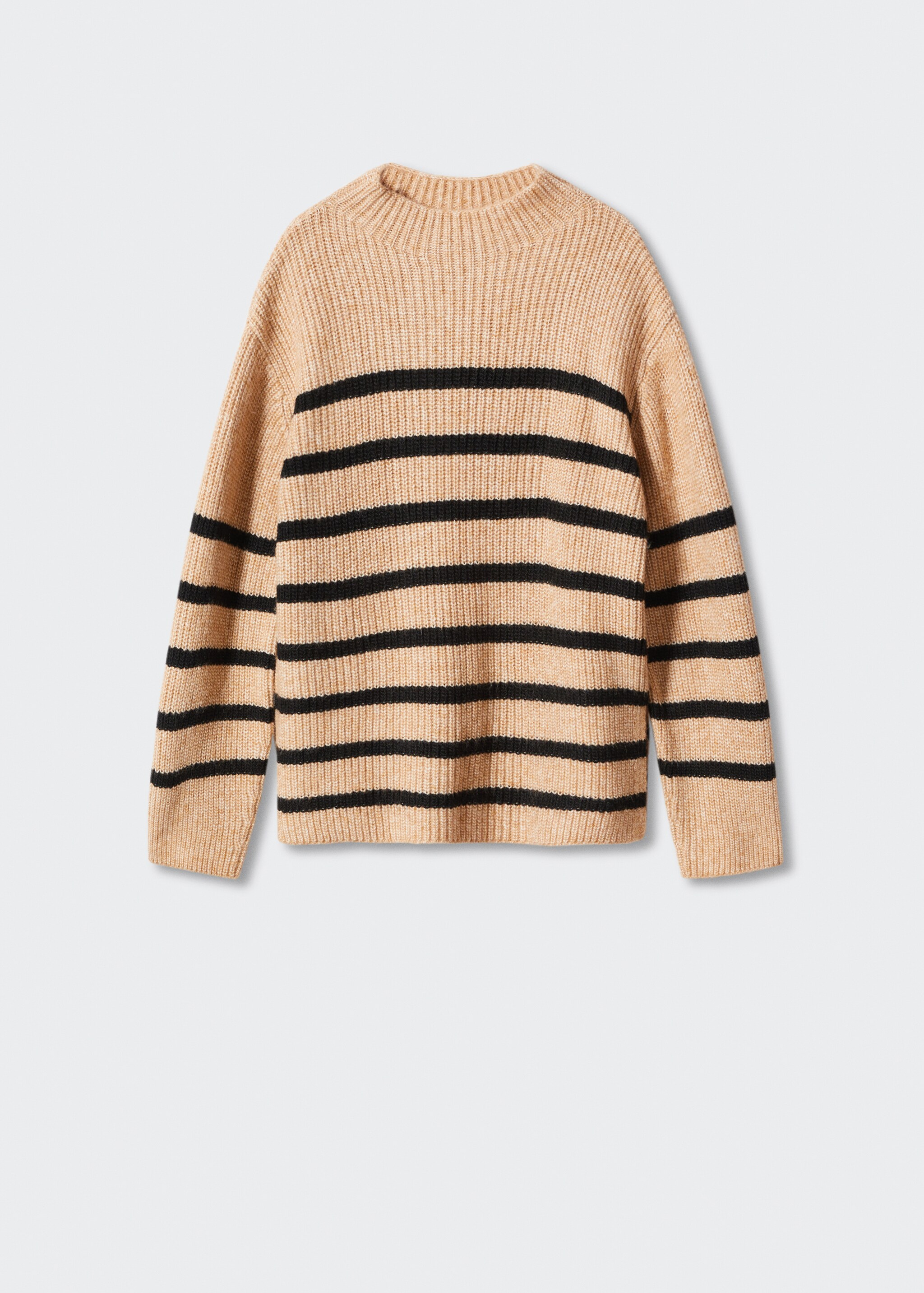 Striped knit sweater - Article without model