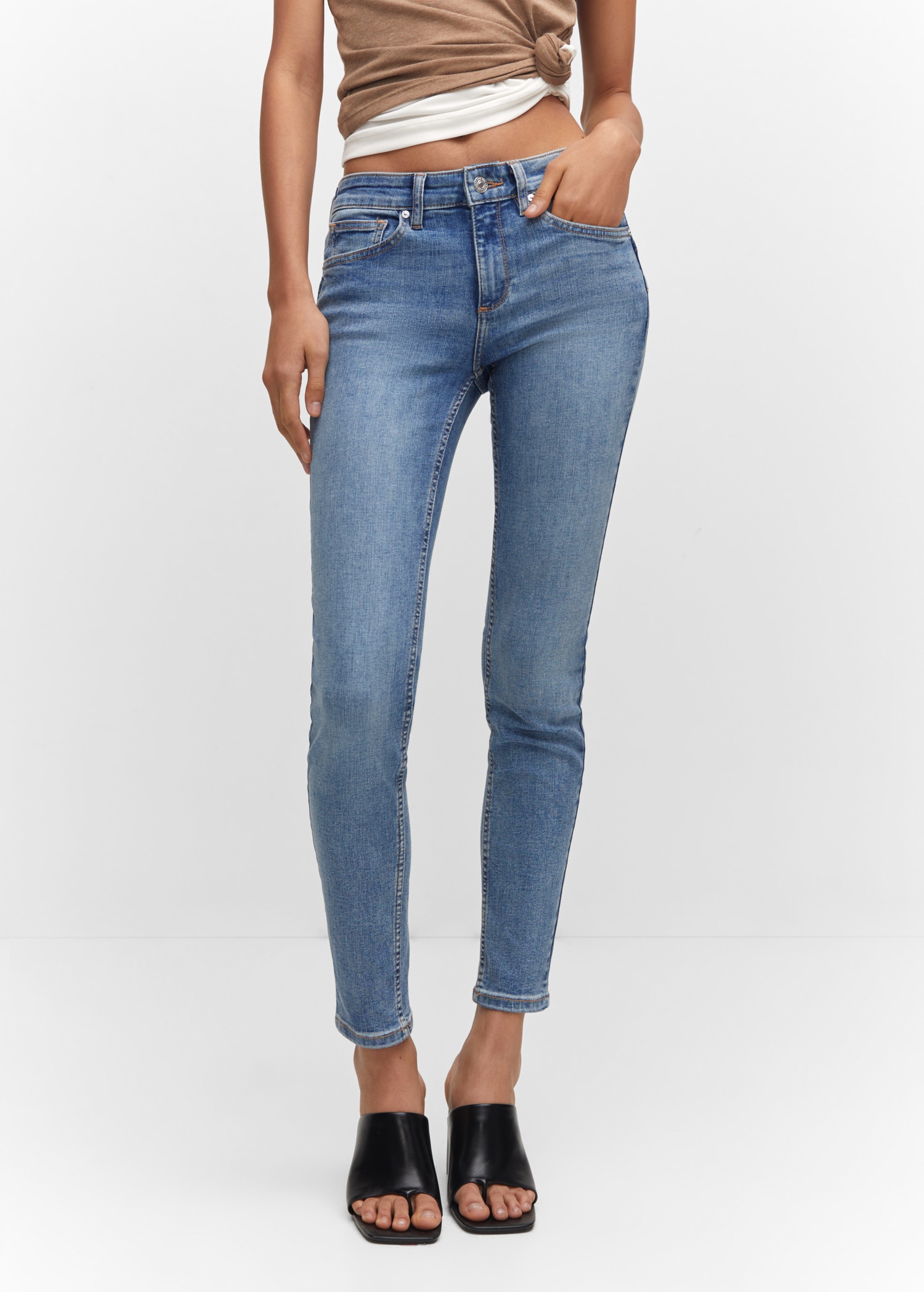 Jean Skinny Jean Taille Haute Push Up Jean Skinny Push-up Femme