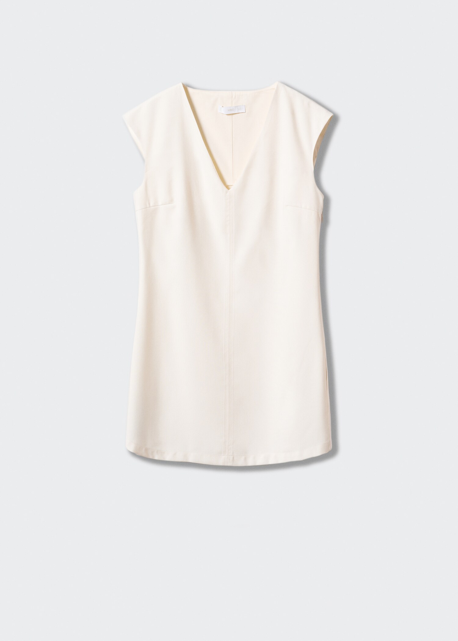 V-neckline short dress - Article without model