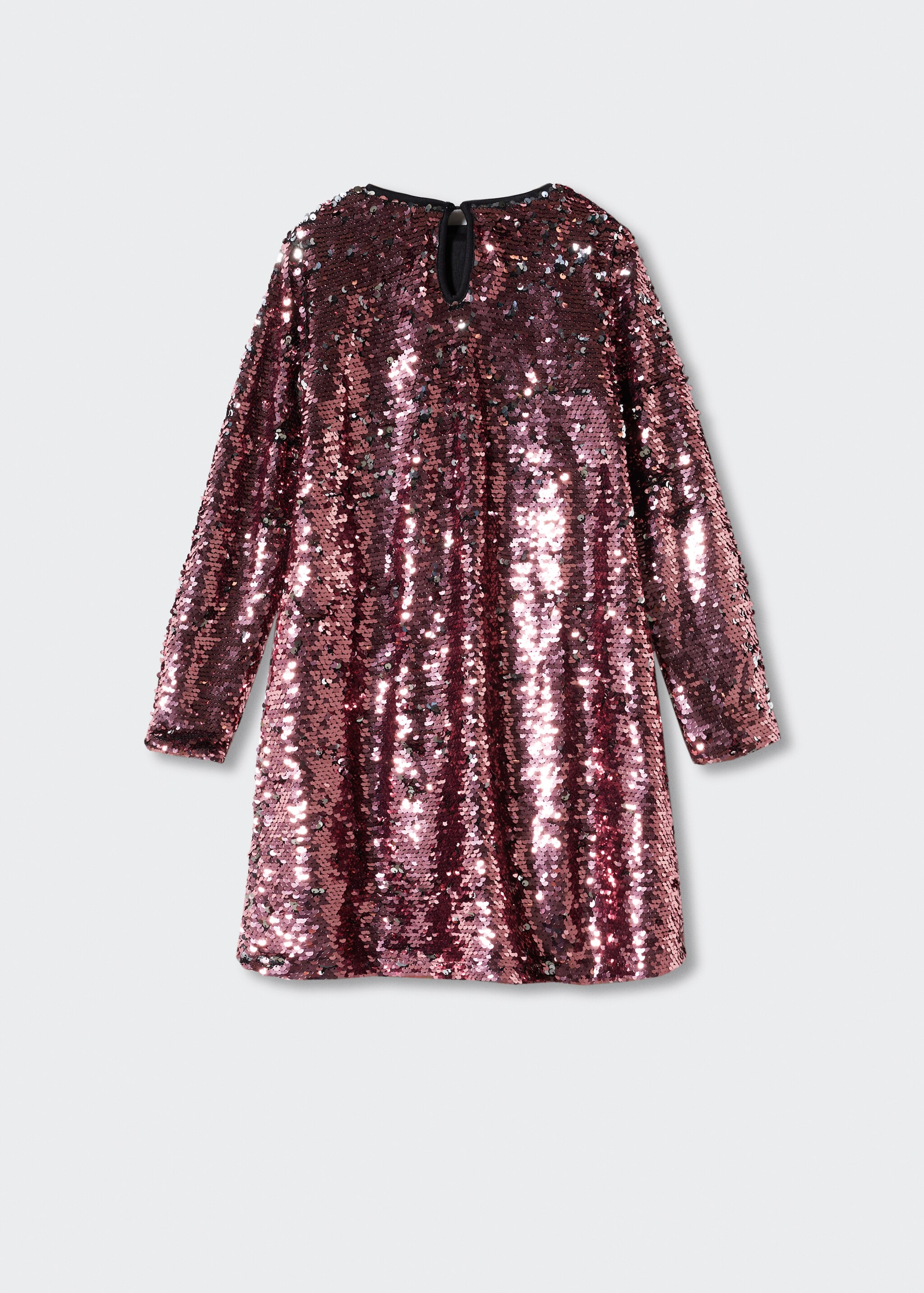 Reversible sequins dress - Reverse of the article