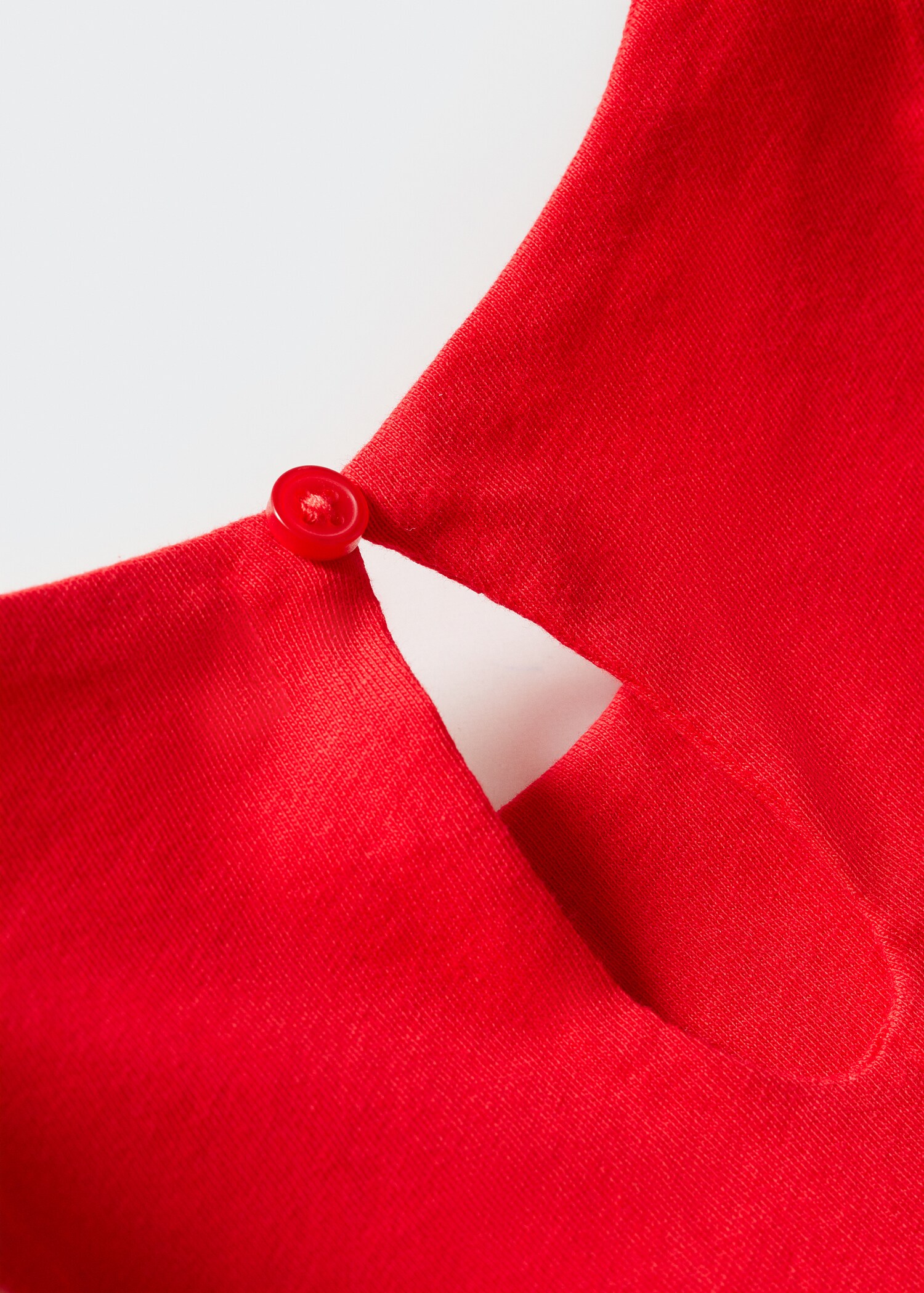 Frill cotton dress - Details of the article 8