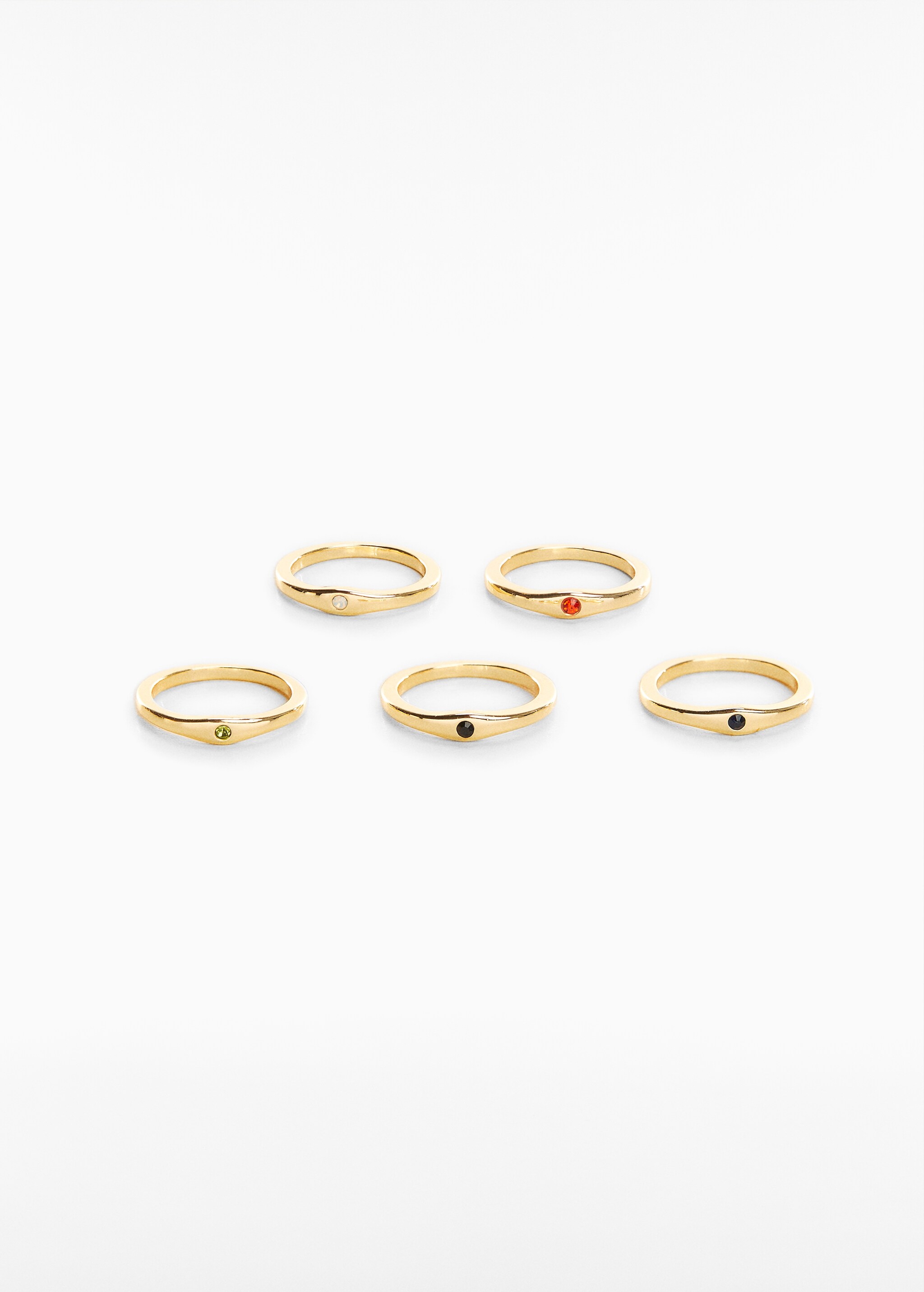 Pack 5 anillos combinados - Artículo sin modelo