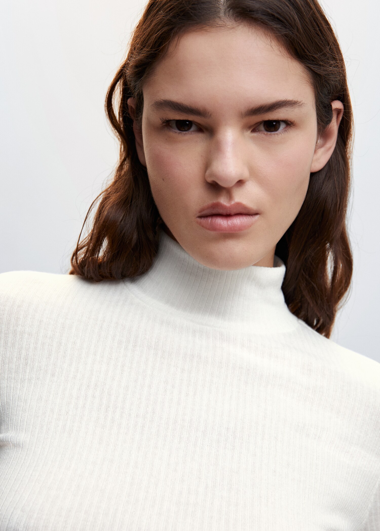 Ribbed long-sleeved t-shirt - Details of the article 1