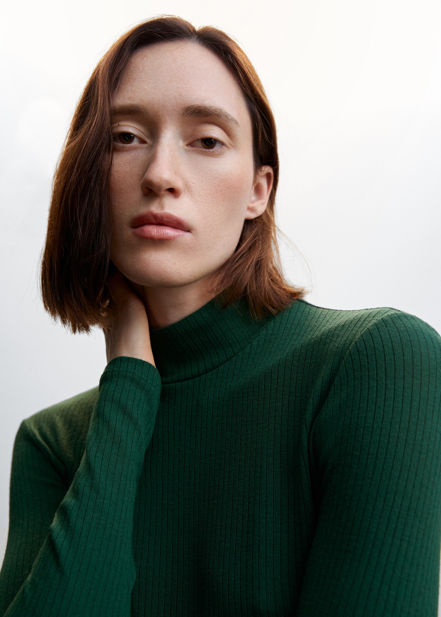 Ribbed long-sleeved t-shirt - Details of the article 6