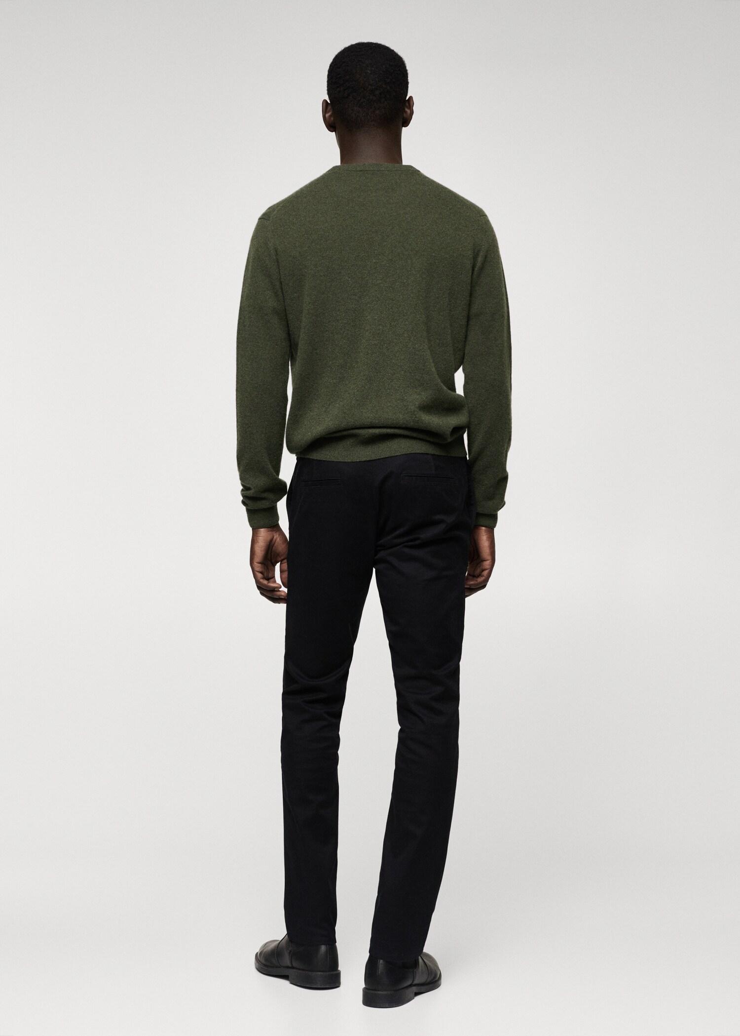 Cashmere jersey - Reverse of the article