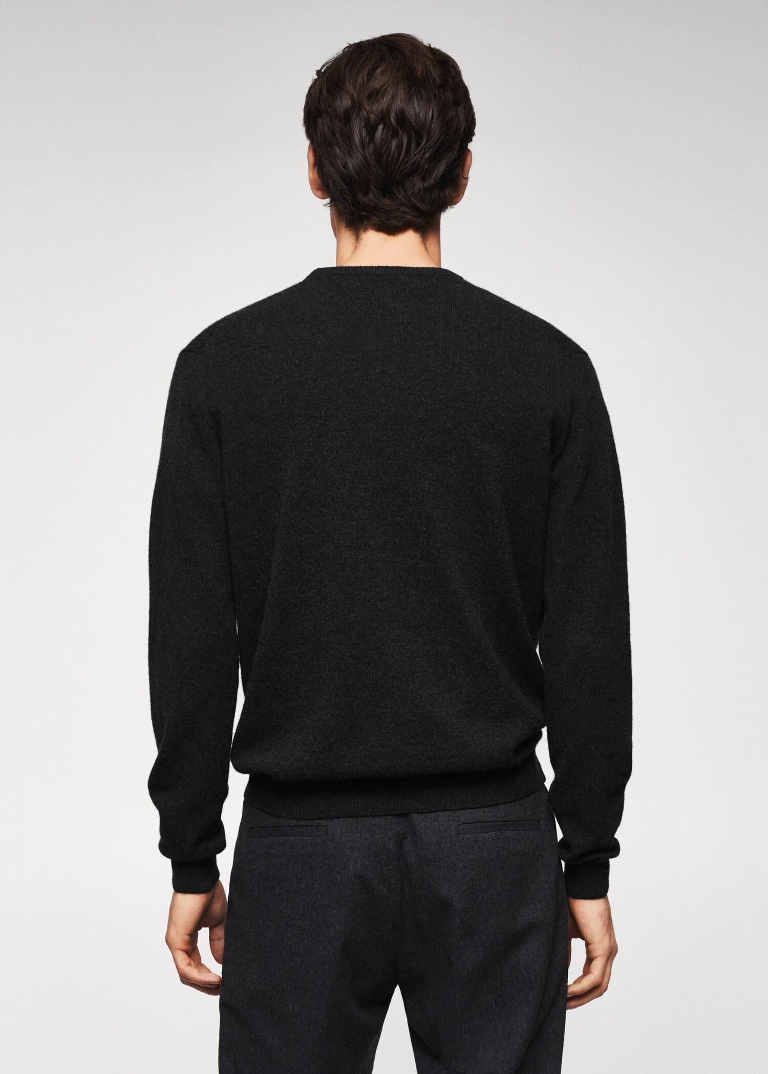 Cashmere jersey - Reverse of the article