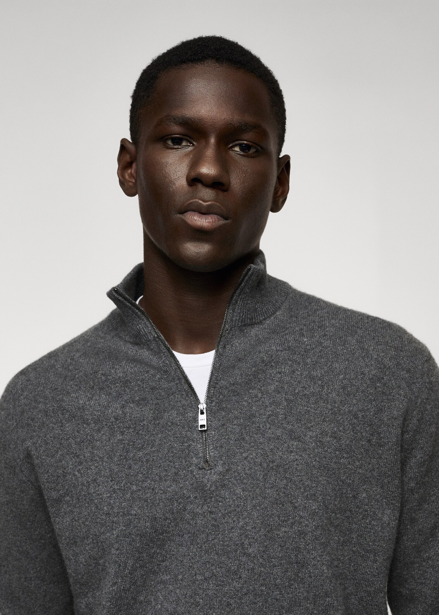 Zip-neck cashmere sweater  - Details of the article 6