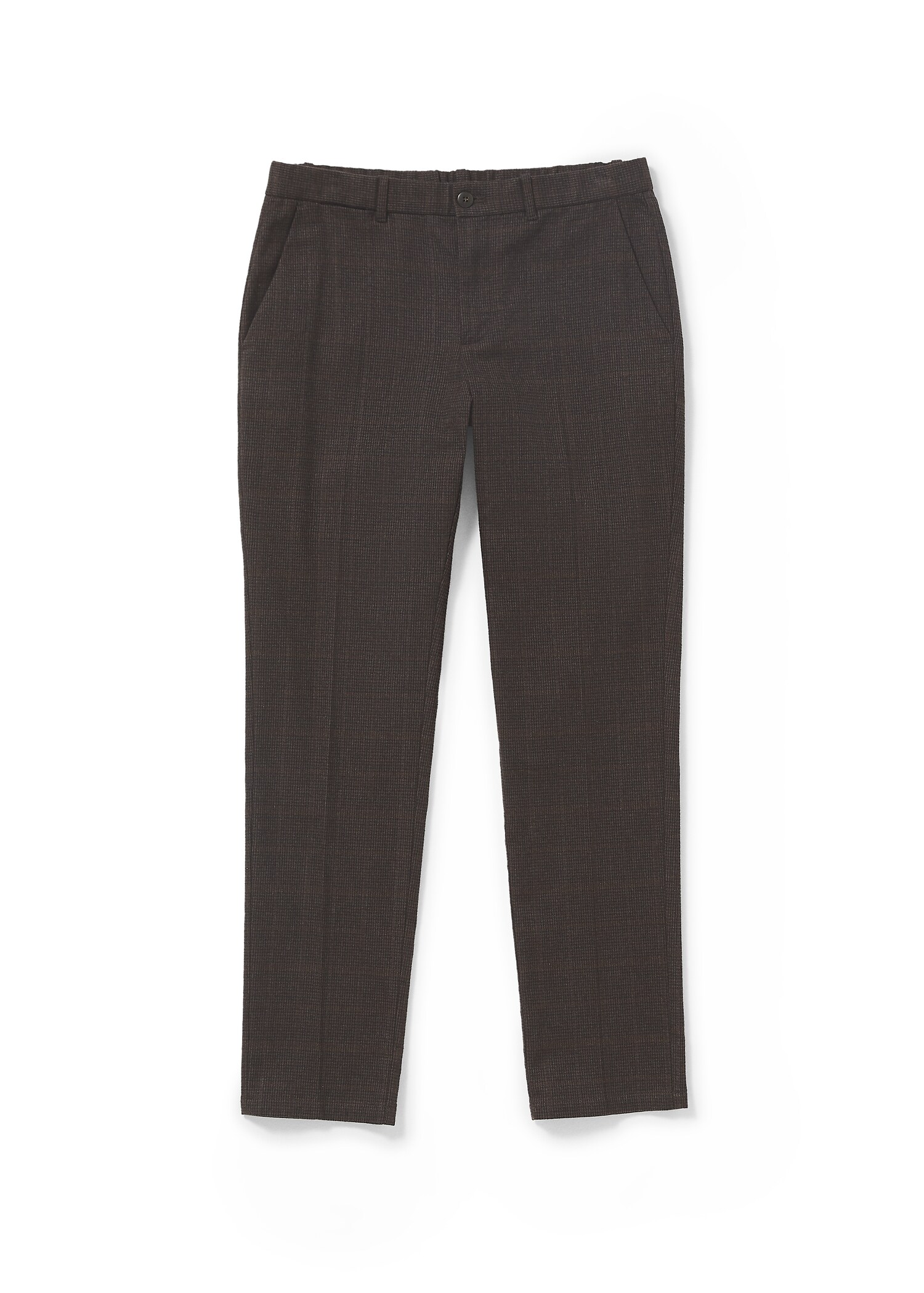 Slim-fit cotton trousers - Details of the article 9