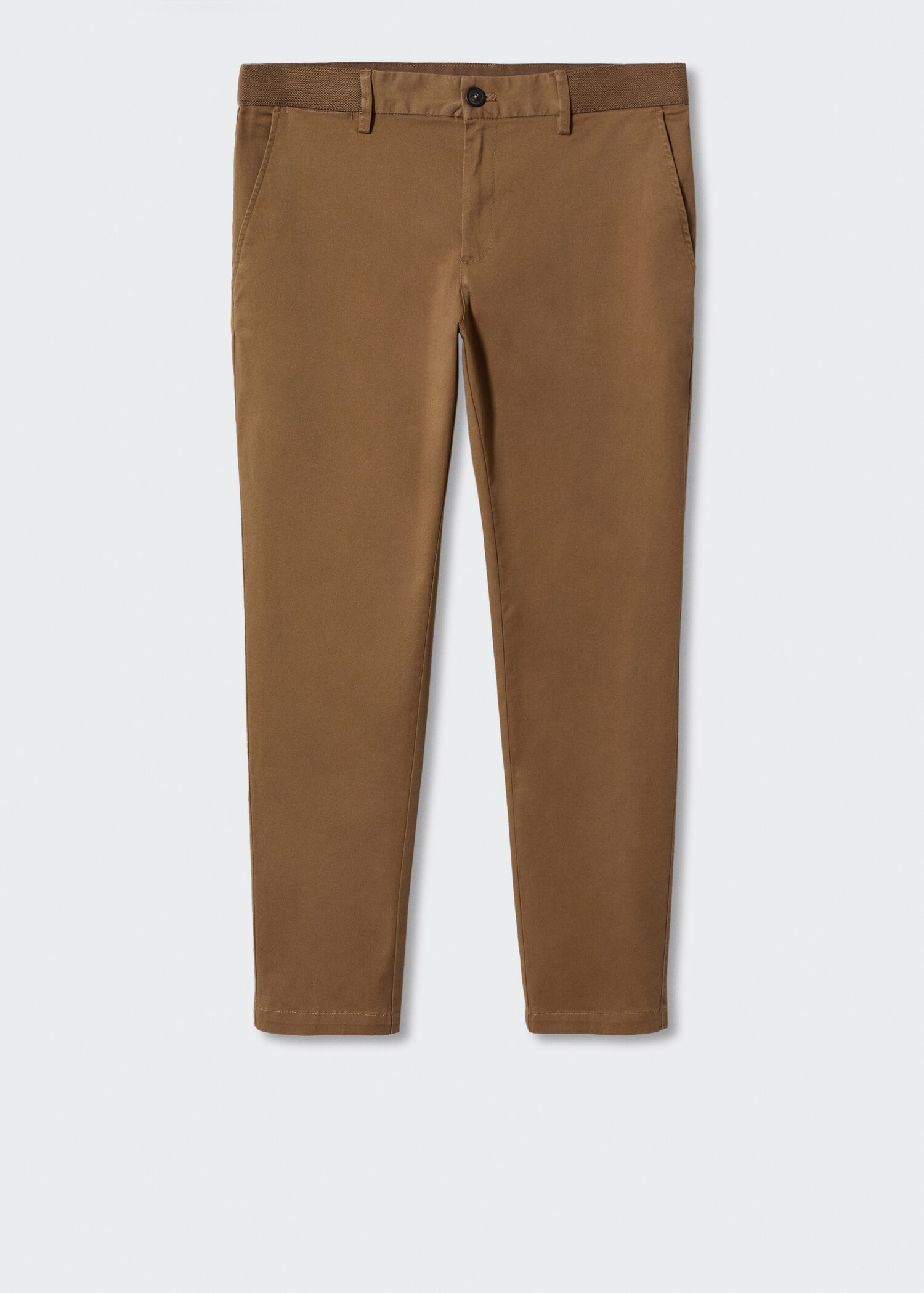 Tapered Crop-Baumwollhose - Artikel ohne Model
