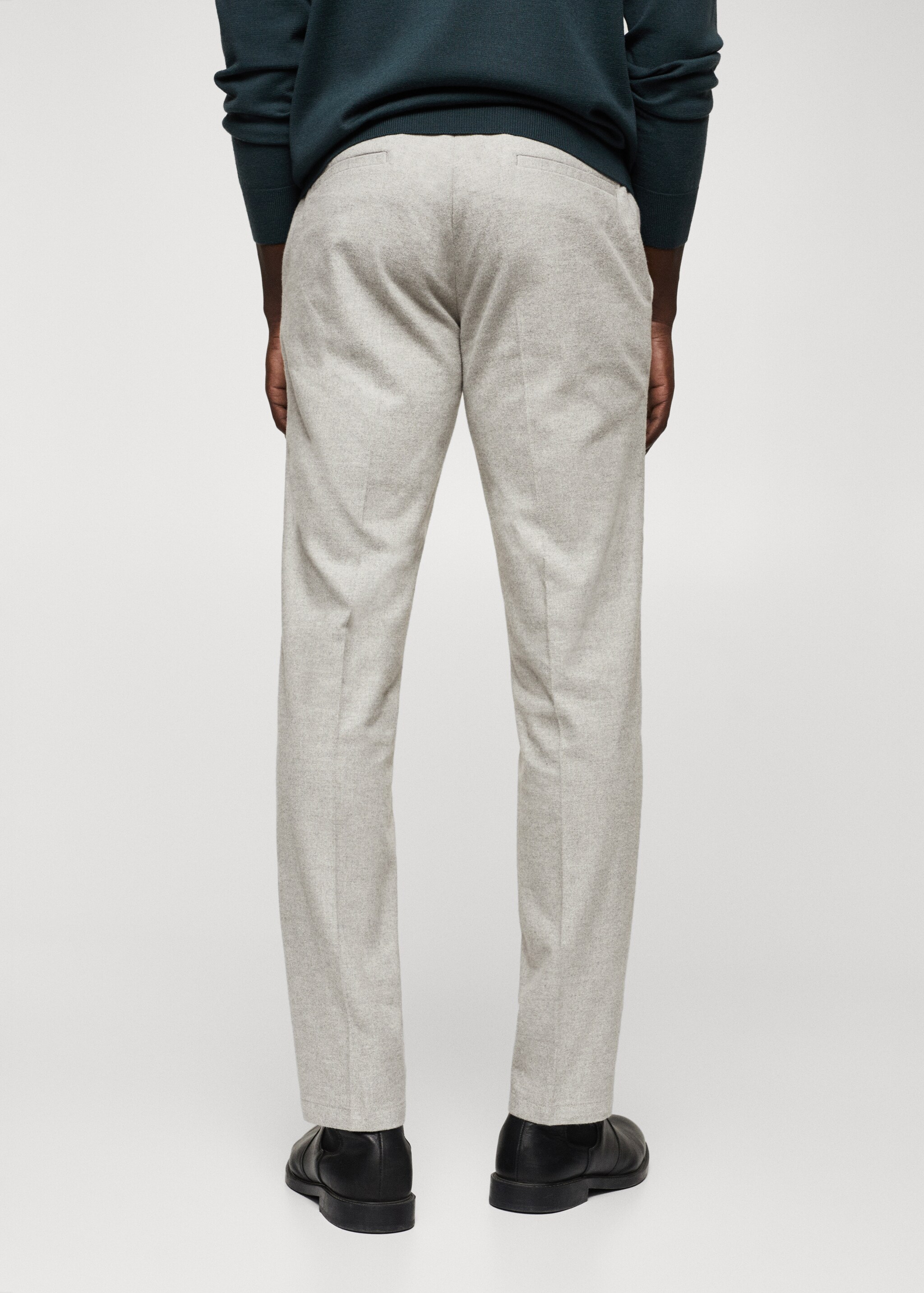 Pantalón slim fit algodón - Reverso del artículo