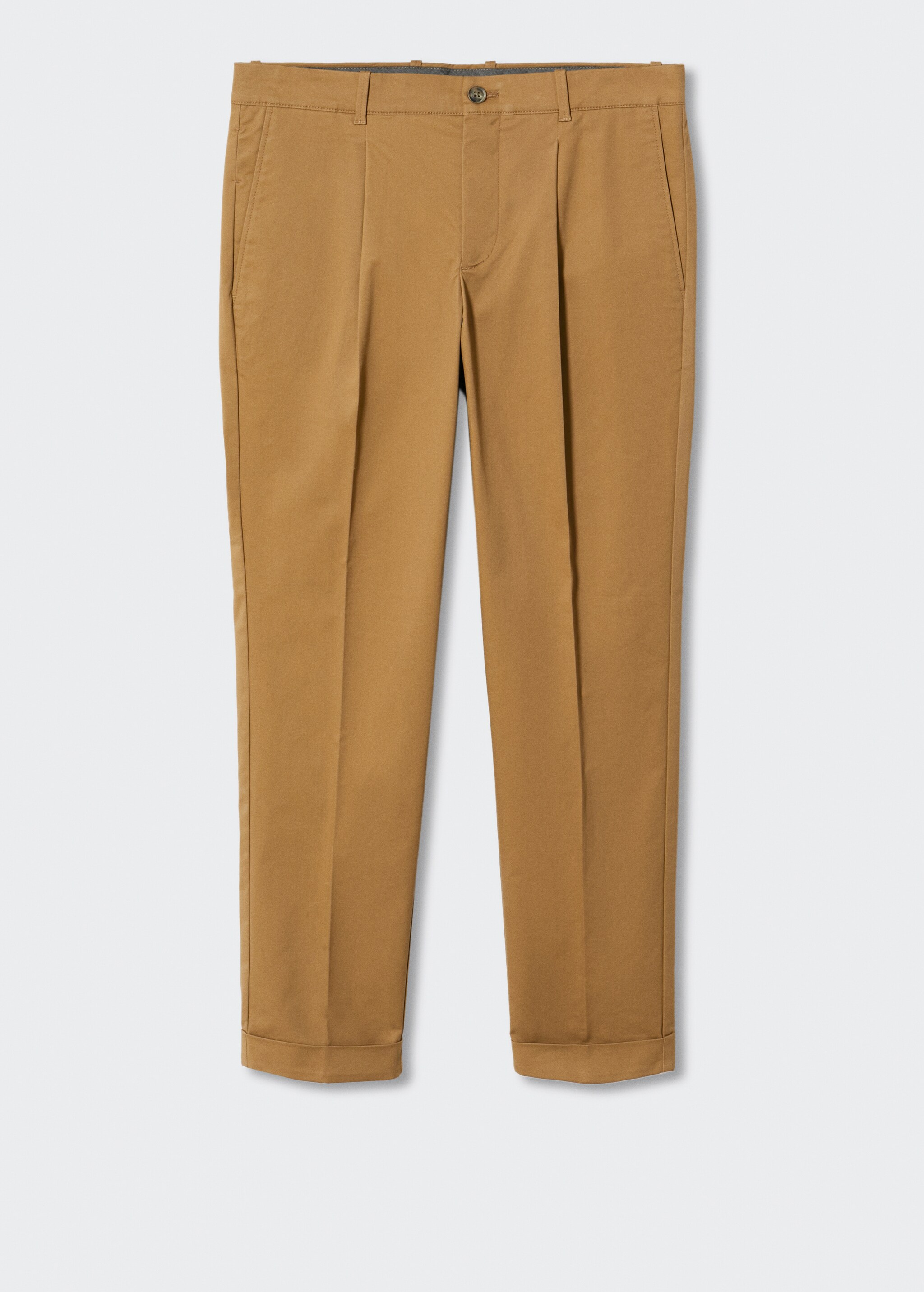 Pleated chinos - Article without model