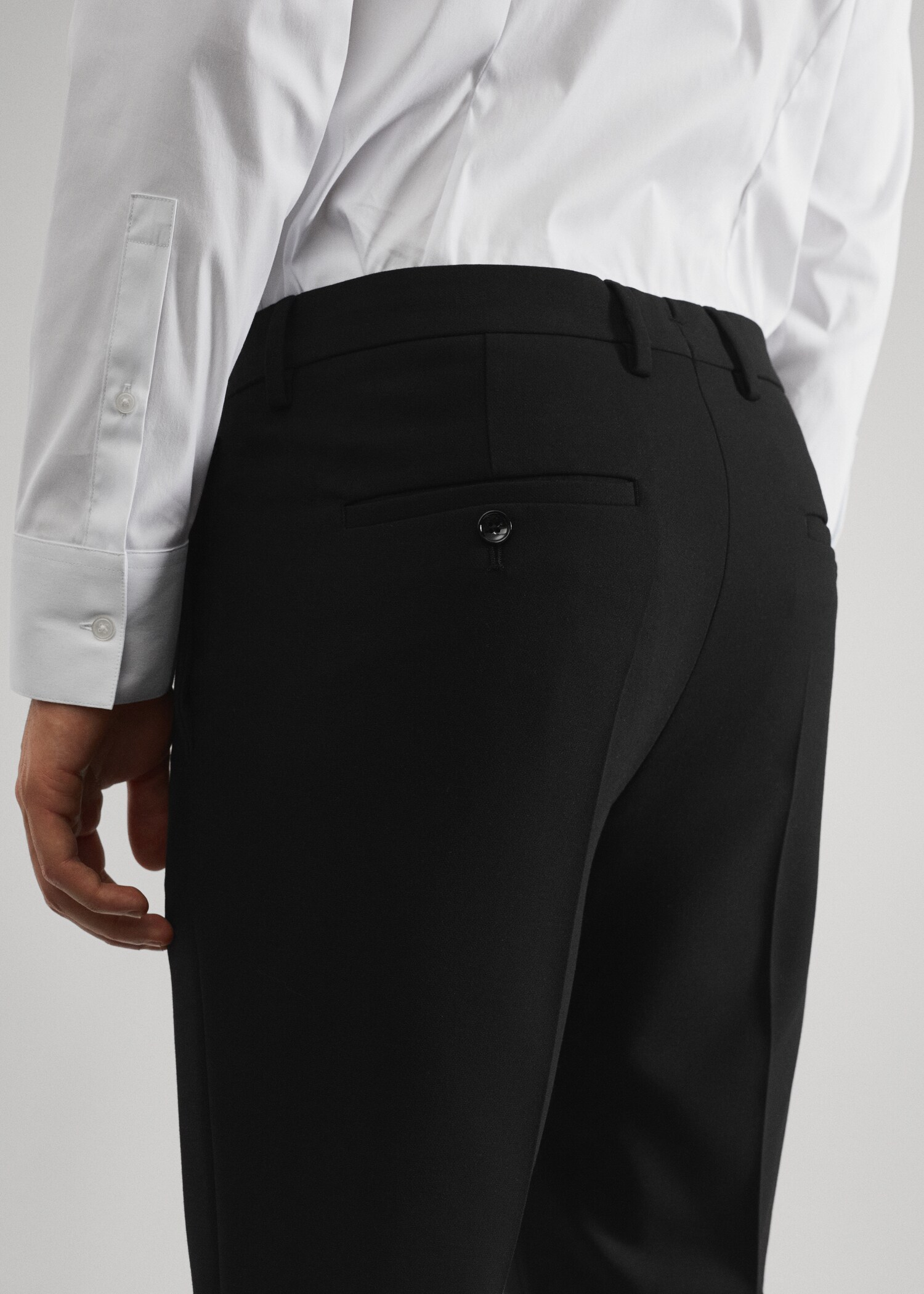 Super Slim Fit-Anzughose - Detail des Artikels 6