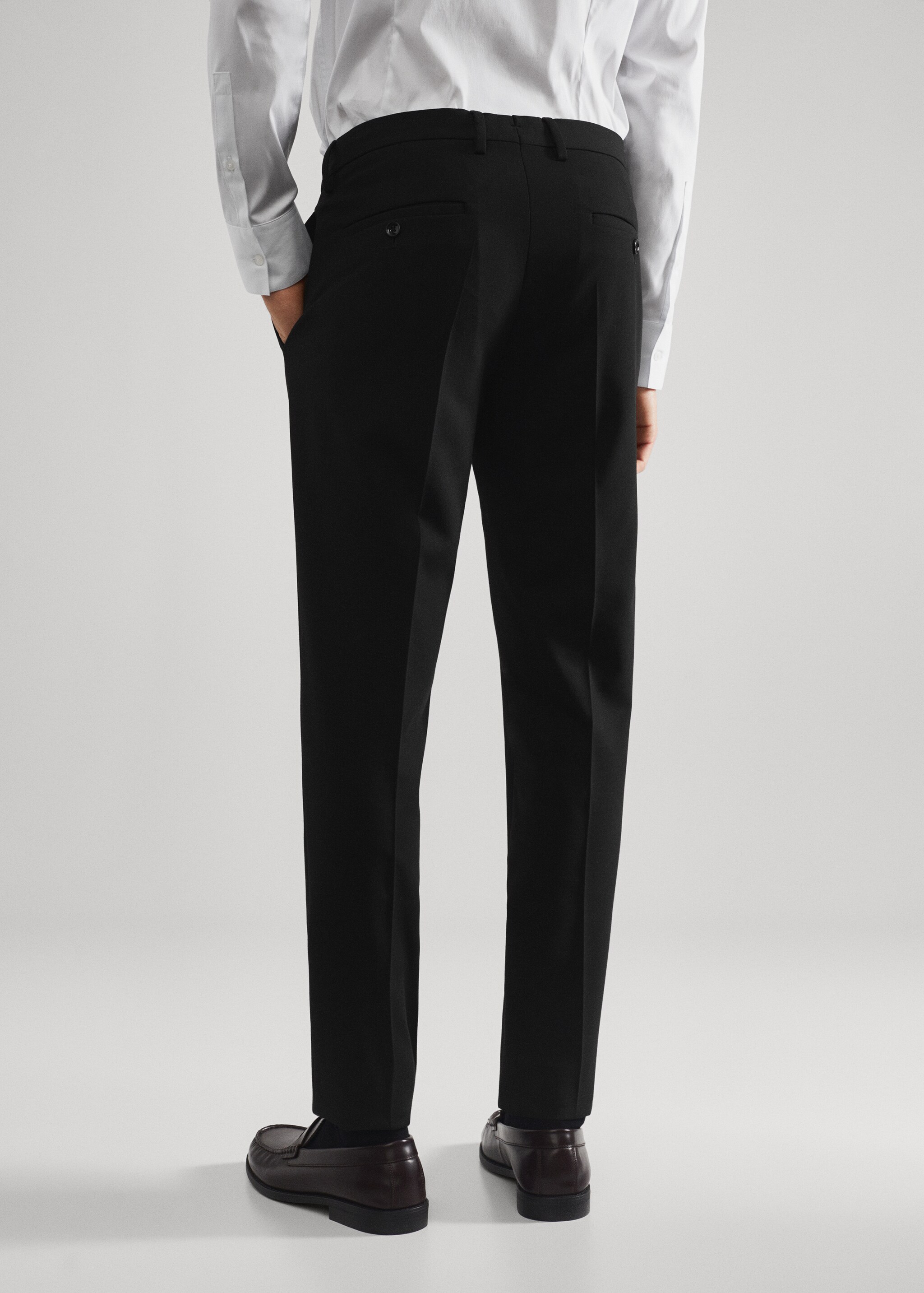 Super Slim Fit-Anzughose - Rückseite des Artikels