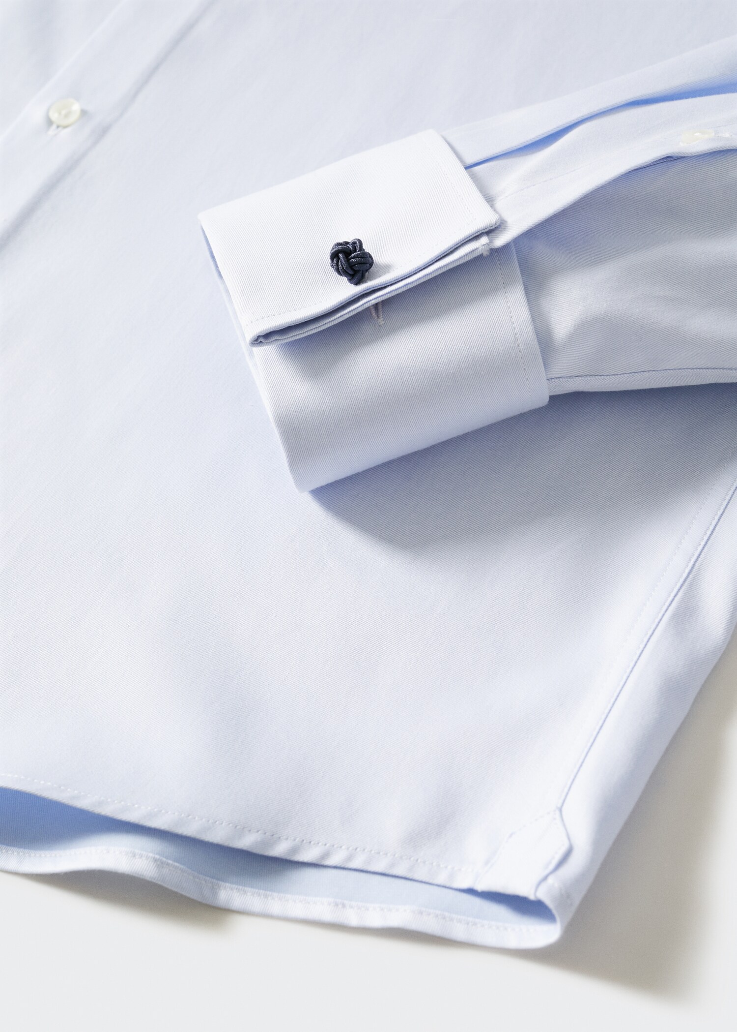 Slim-fit suit shirt cufflinks - Details of the article 8