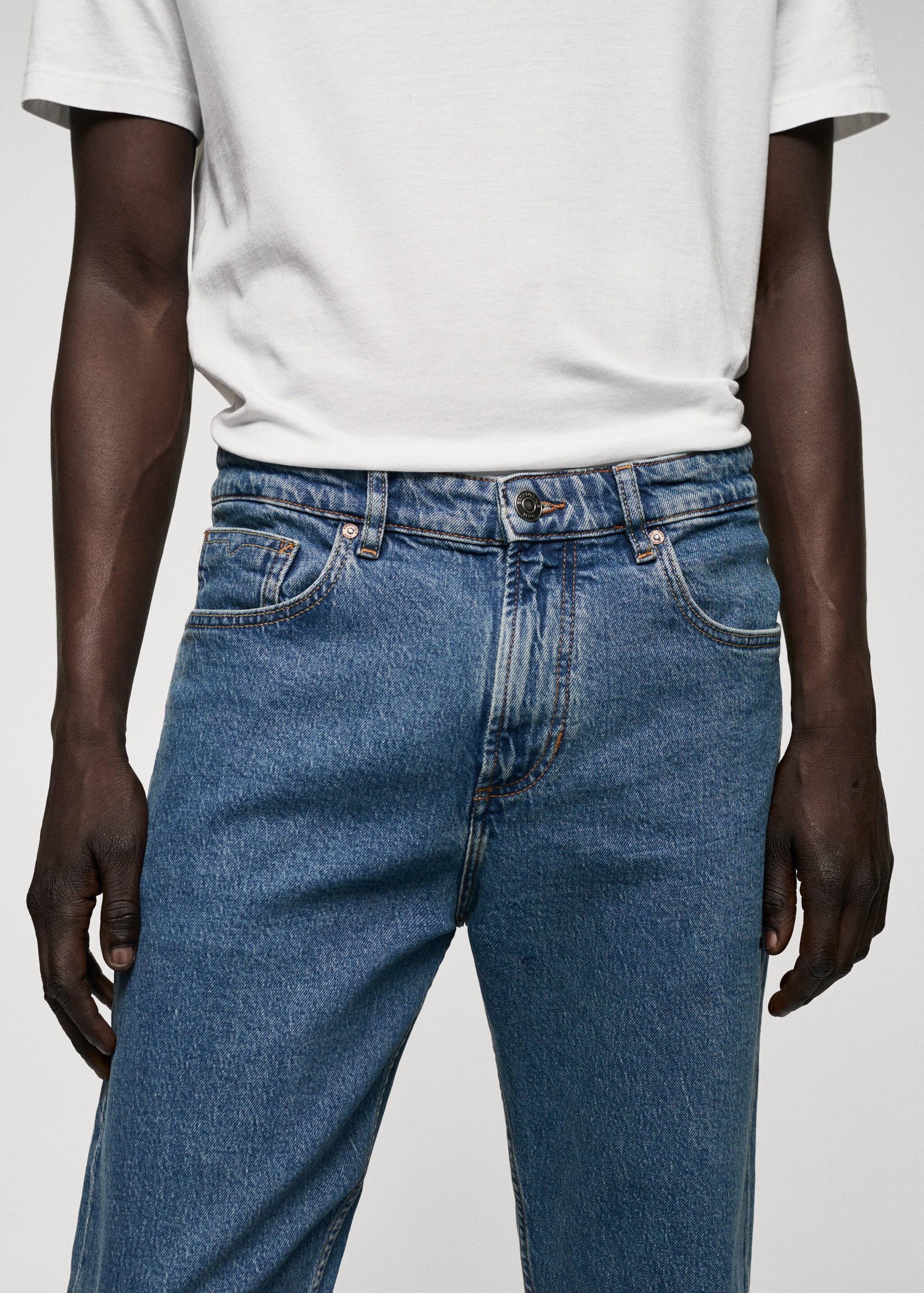 Ben tapered cropped jeans - Details of the article 1