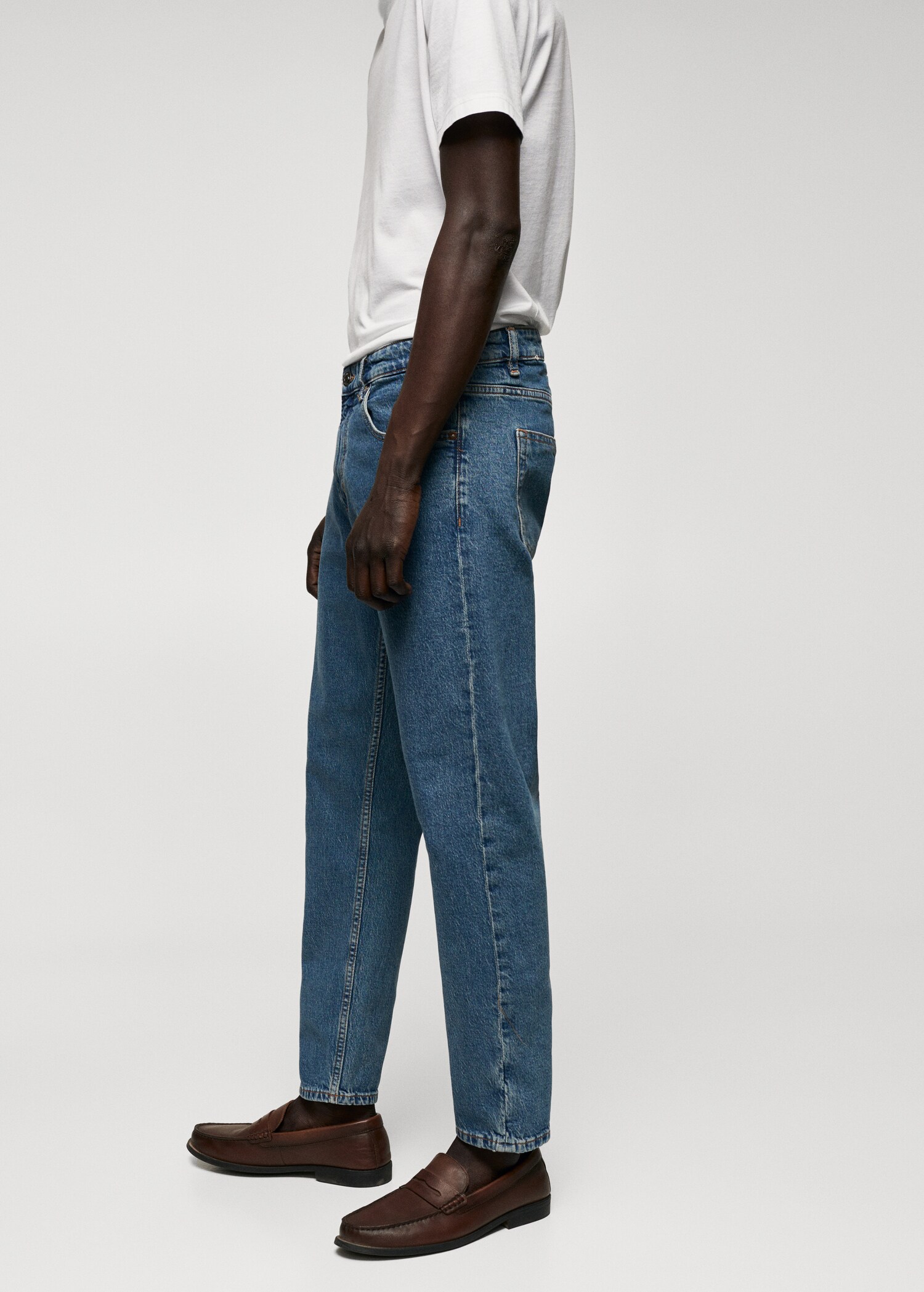 Ben tapered cropped jeans - Details of the article 2