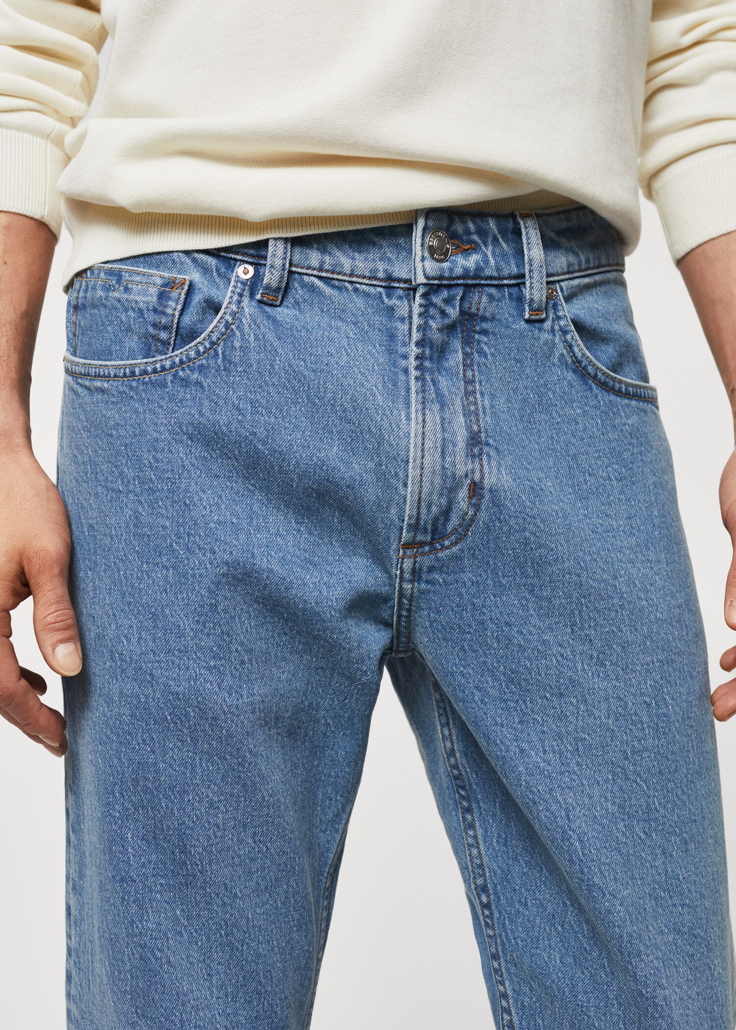 Tapered Jeans Ben in Cropped-Länge - Detail des Artikels 1