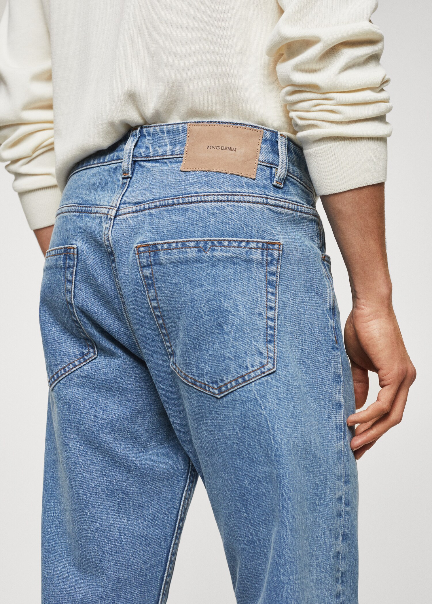 Tapered Jeans Ben in Cropped-Länge - Detail des Artikels 4