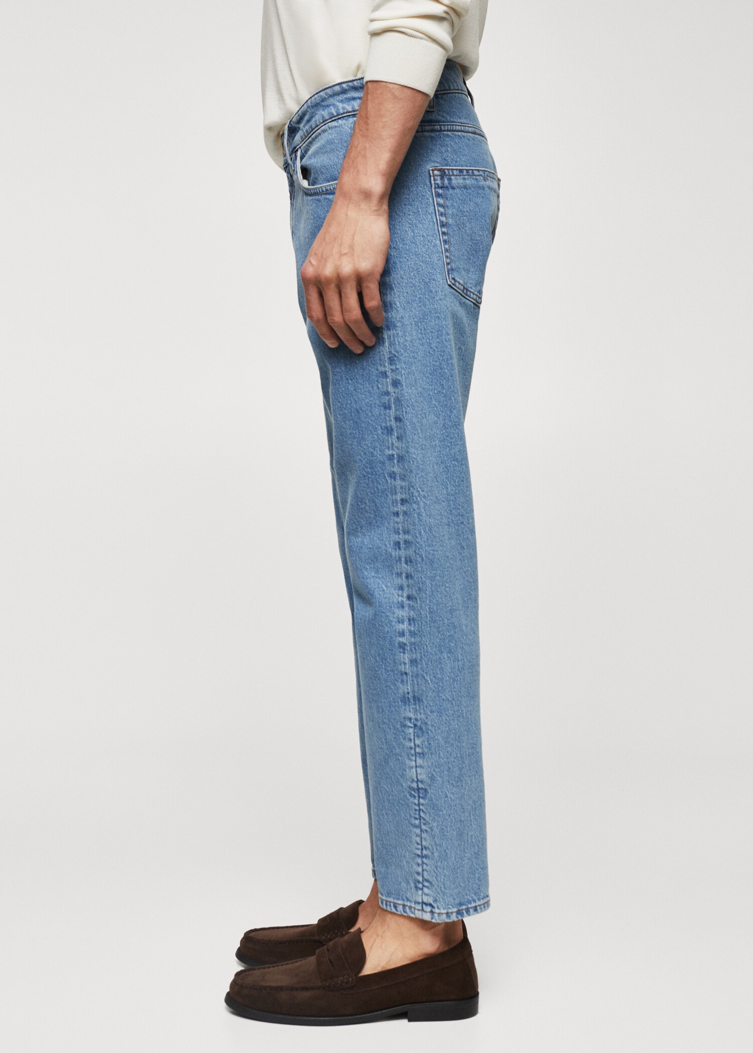Tapered Jeans Ben in Cropped-Länge - Detail des Artikels 6
