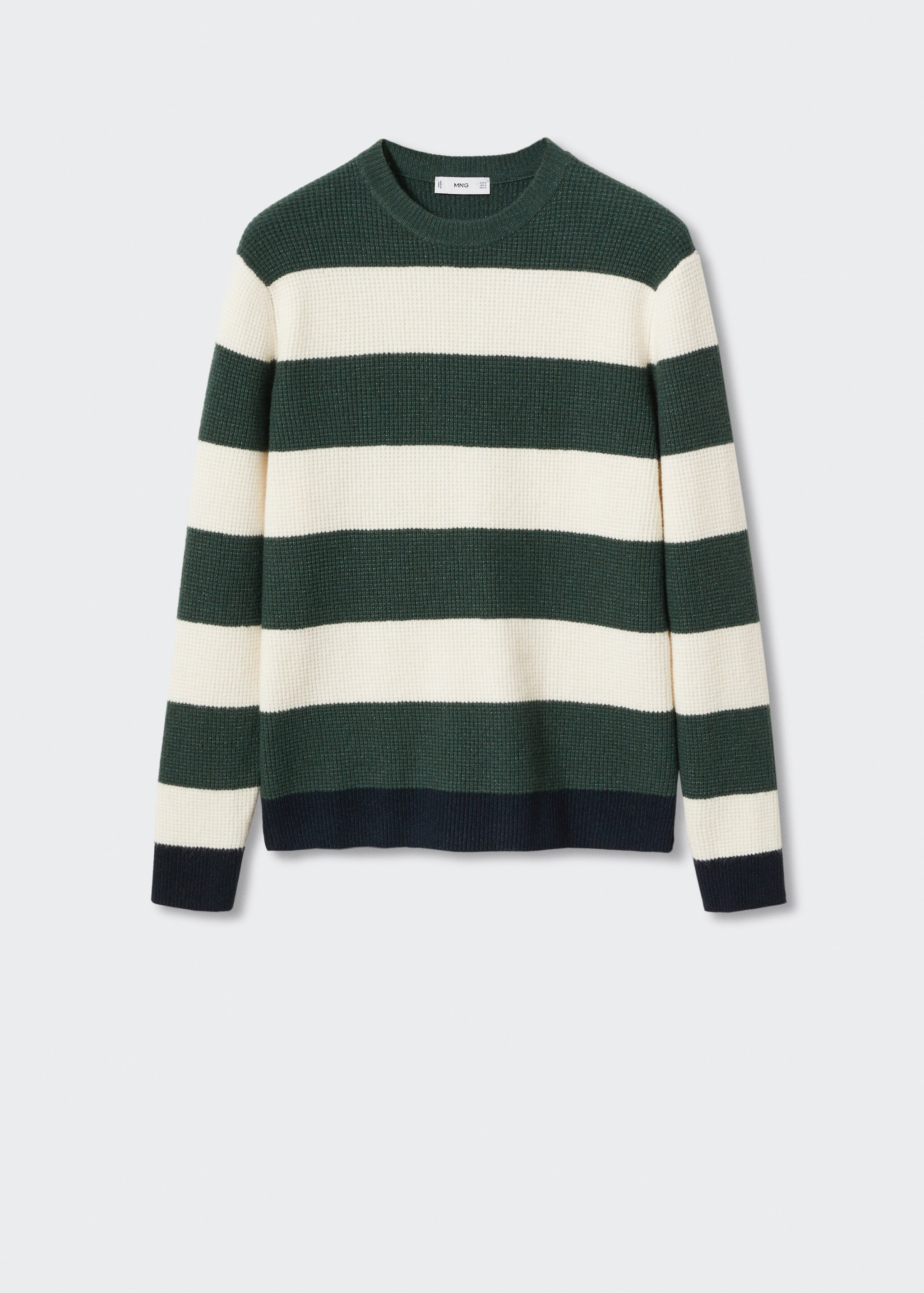 Contrasting stripes sweater - Article without model