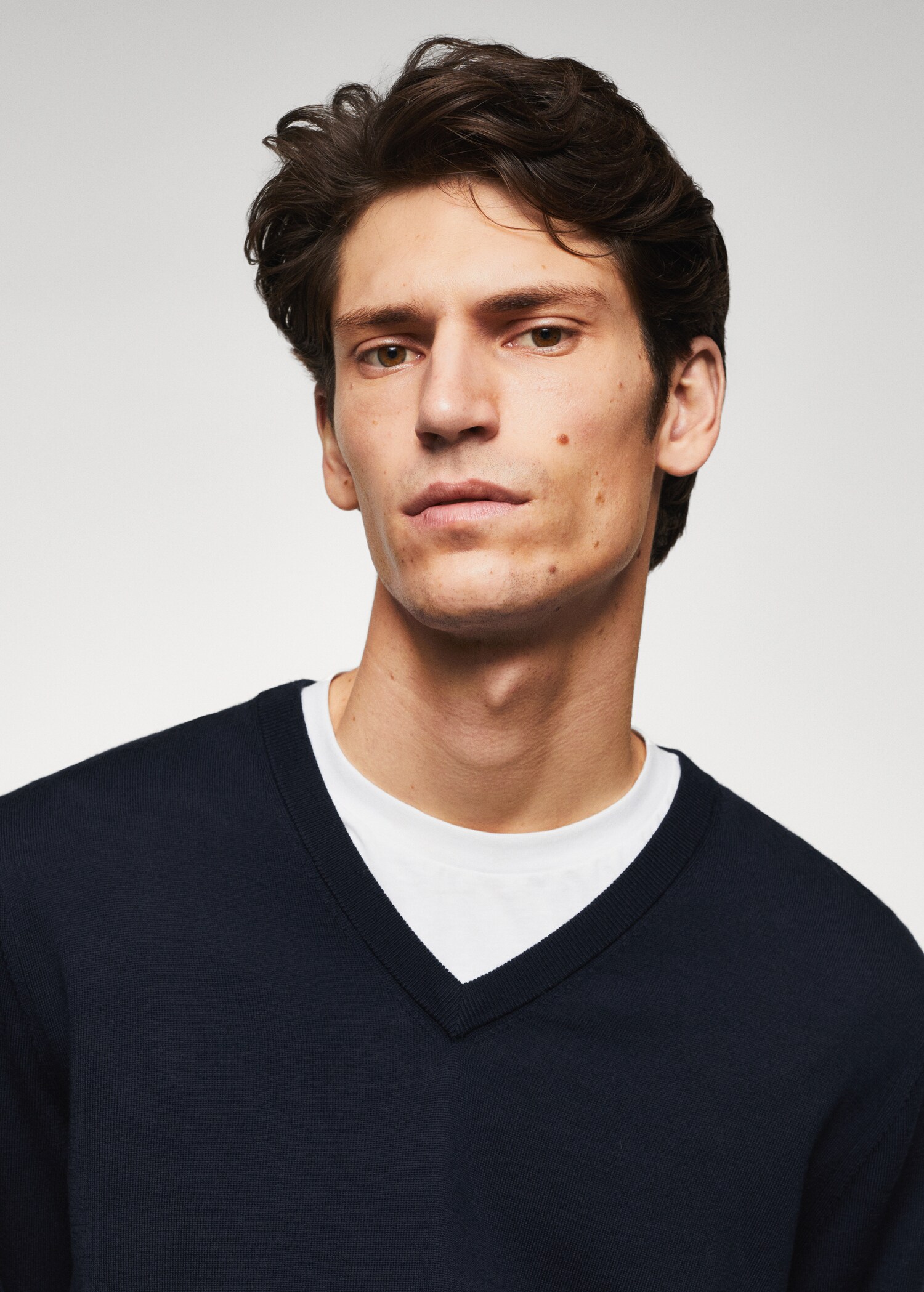 Merino wool washable sweater - Details of the article 1