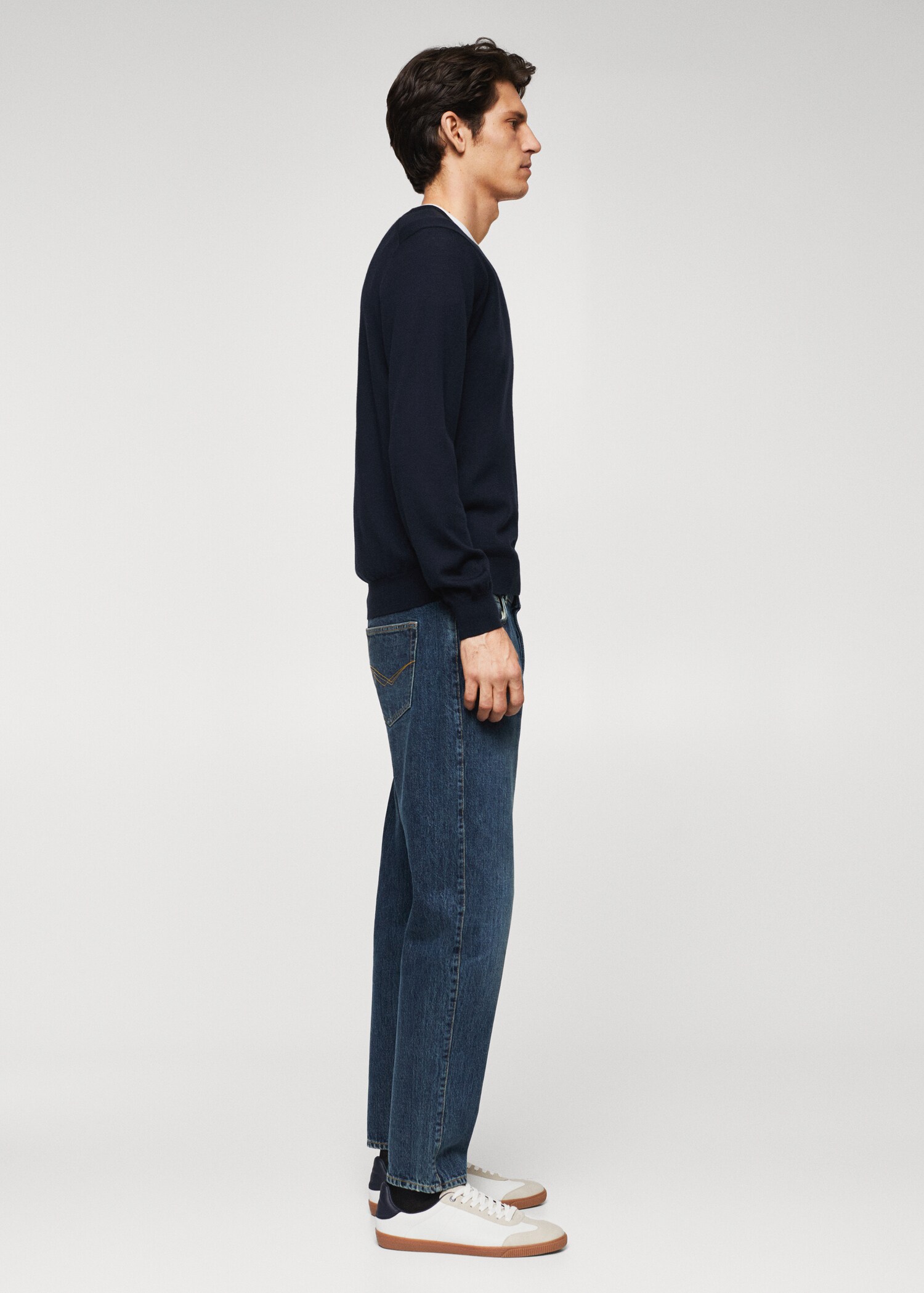 Merino wool washable sweater - Details of the article 6