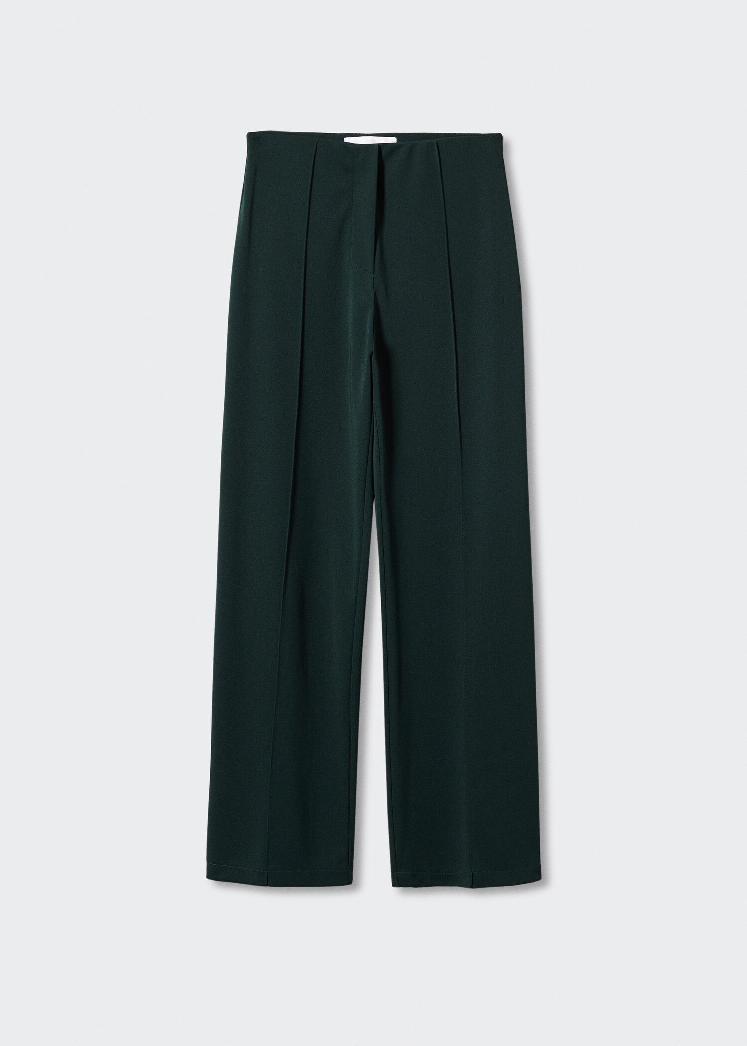 Seam-detail straight-fit trousers - Article without model