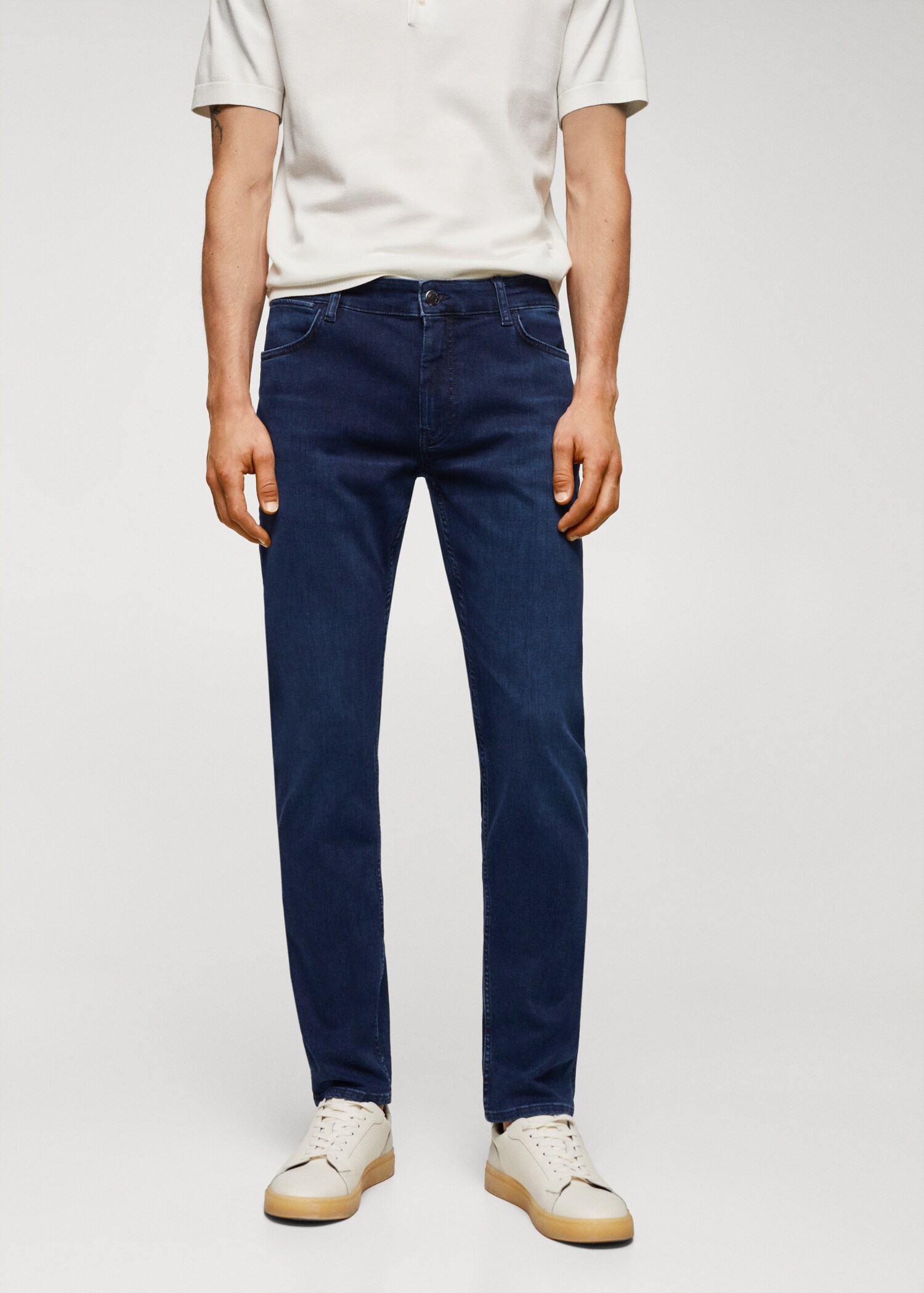 Jeans Patrick slim fit Ultra Soft Touch - Plano medio
