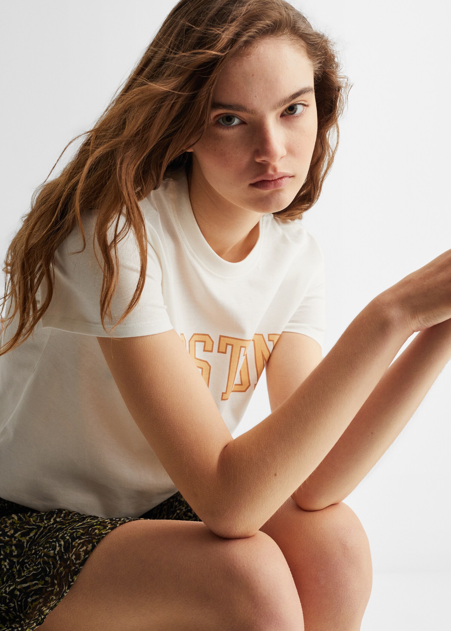 Oversized-T-Shirt mit Schriftzug - Detail des Artikels 2