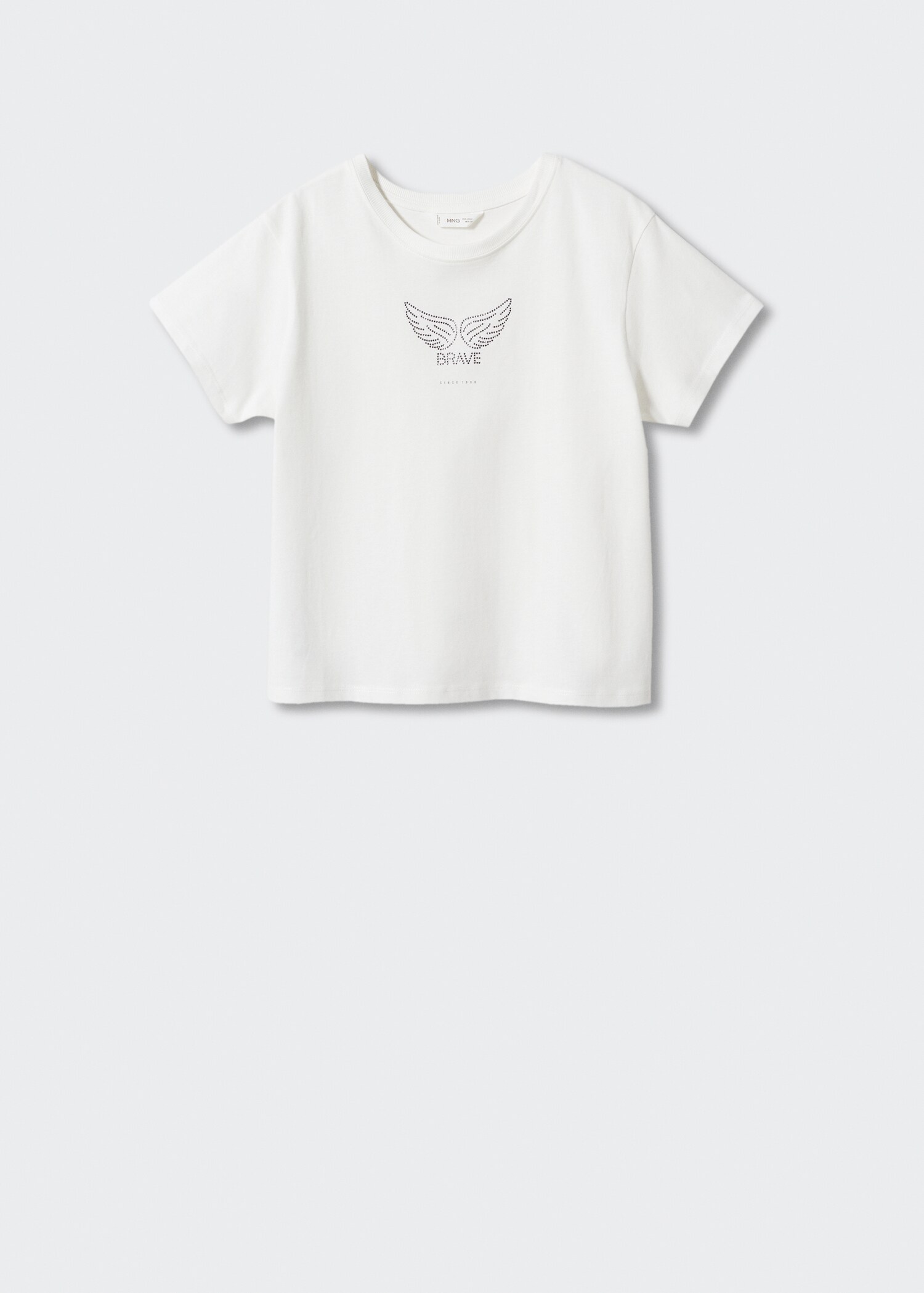 Printed cotton-blend T-shirt - Article without model