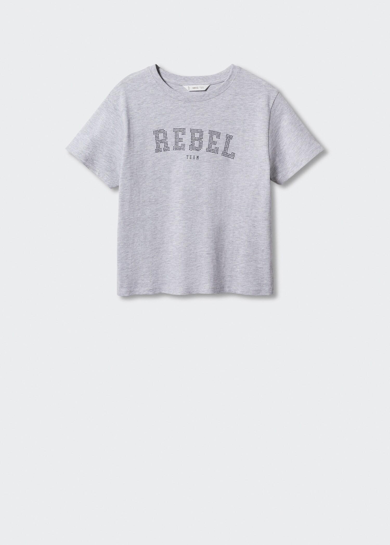 Printed cotton-blend T-shirt - Article without model