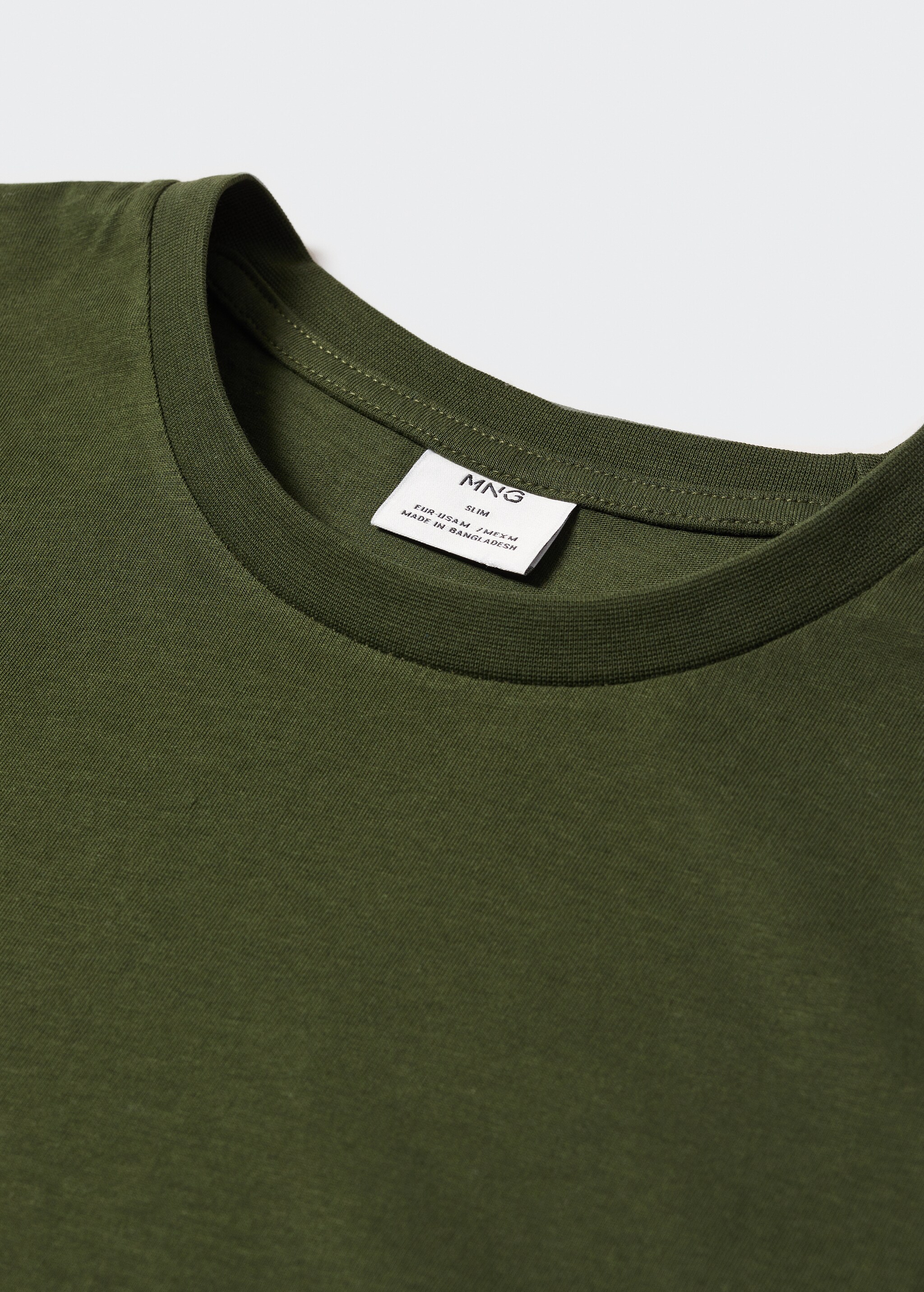 Camiseta básica algodón lightweight - Detalle del artículo 8