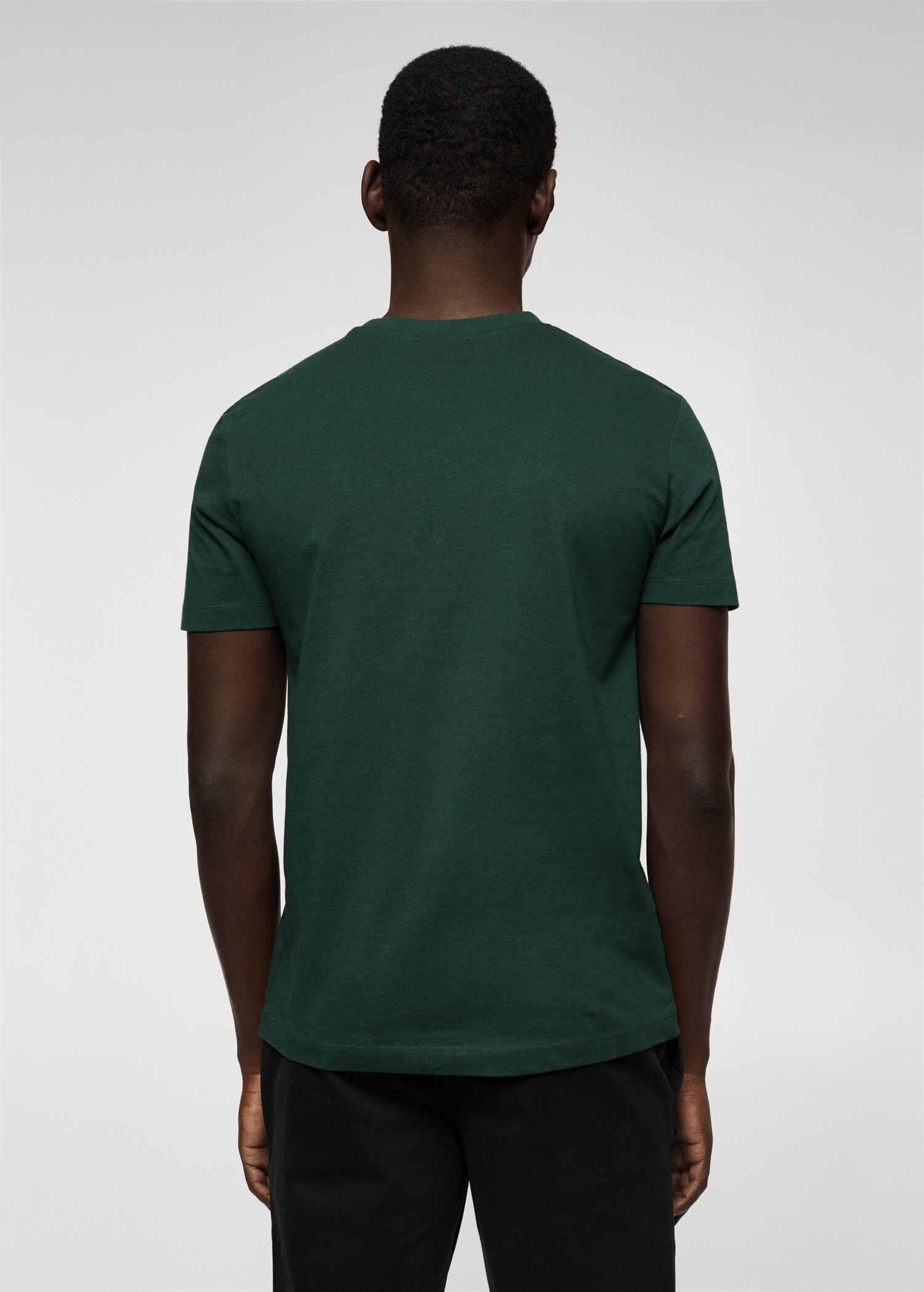 Camiseta básica algodón lightweight - Reverso del artículo